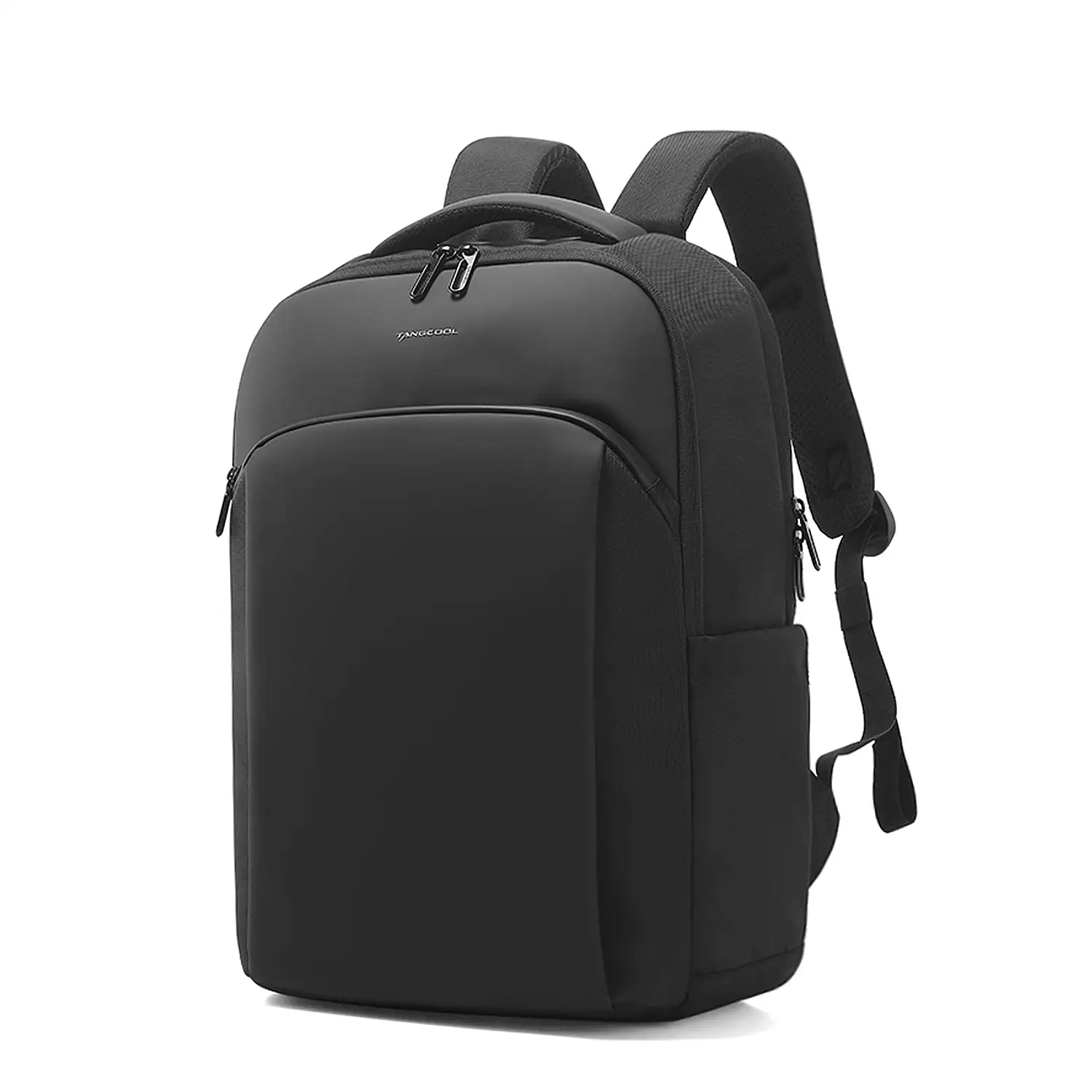 Mochila doble compartimento con capa impermeable, Laptop  15,6, bolsillo antirrobo. Adaptable a trolley.