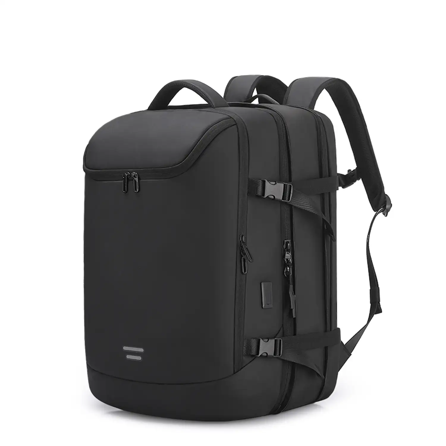 Mochila expandible 36L/50L con capa impermeable, porta Laptop 17,3