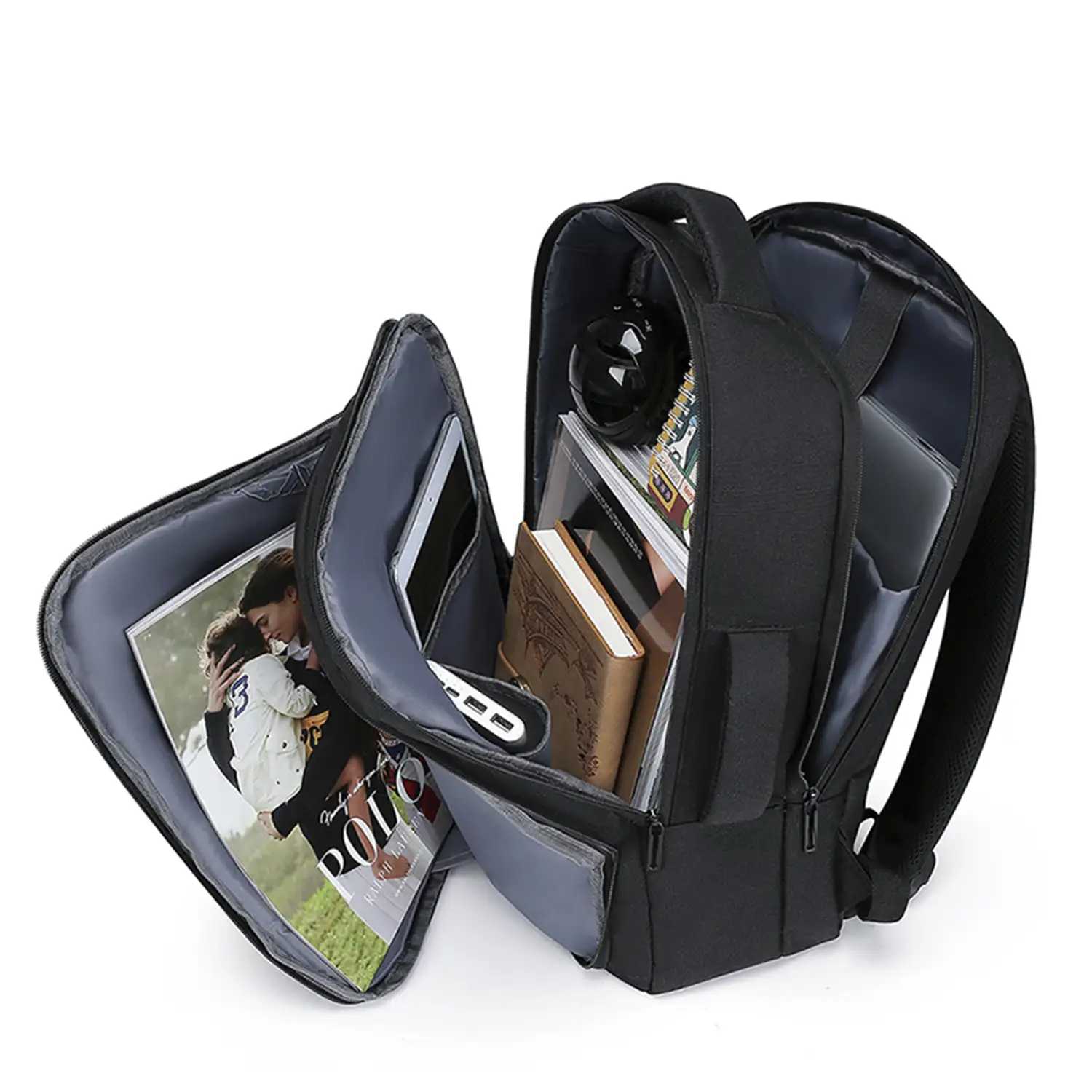 Mochila multi compartimento porta Laptop 16