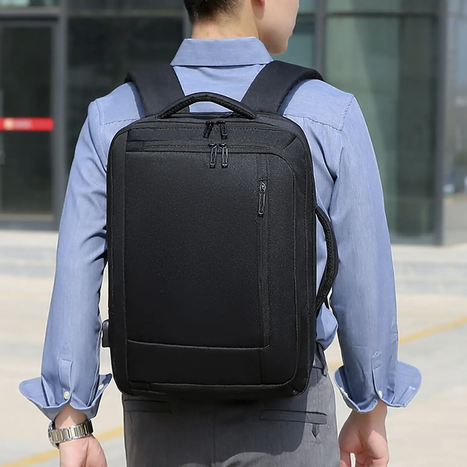 Mochila multi compartimento porta Laptop 16