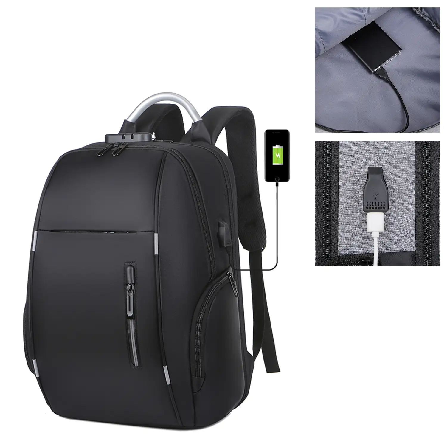 Mochila multi compartimento porta Laptop 15,6