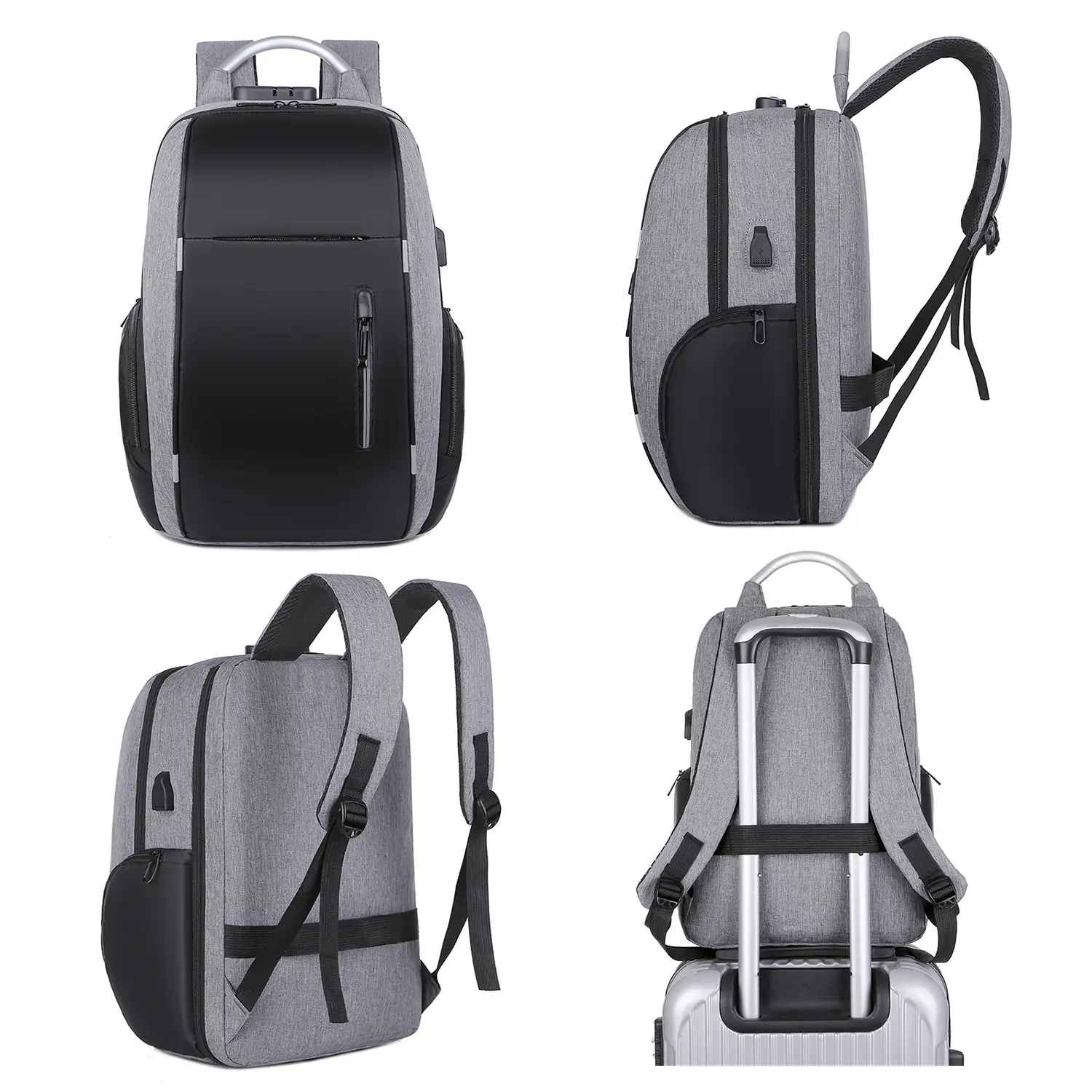 Mochila multi compartimento porta Laptop 15,6