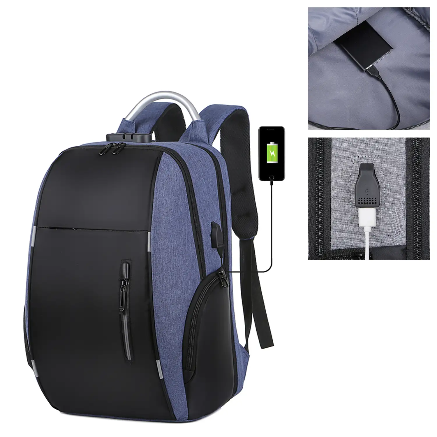 Mochila multi compartimento porta Laptop 15,6