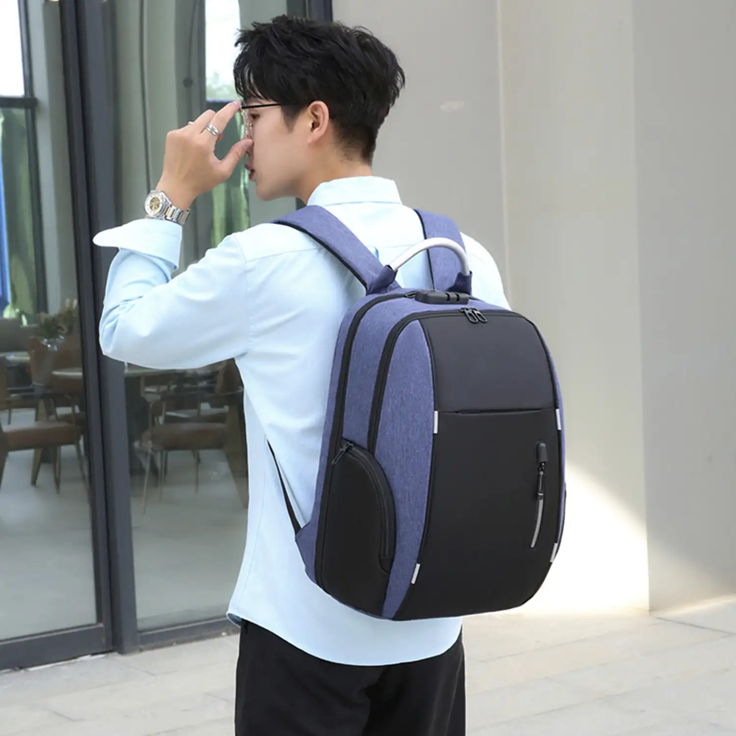 Mochila multi compartimento porta Laptop 15,6