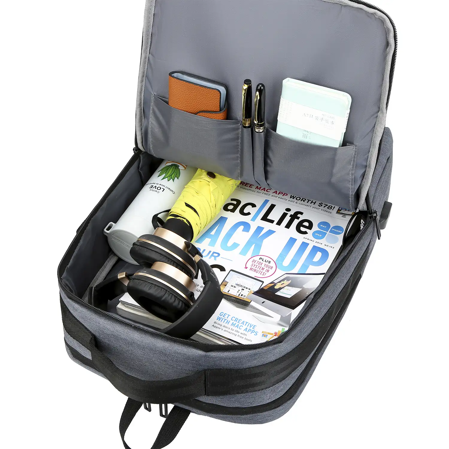 Mochila multi compartimento porta Laptop 15,6