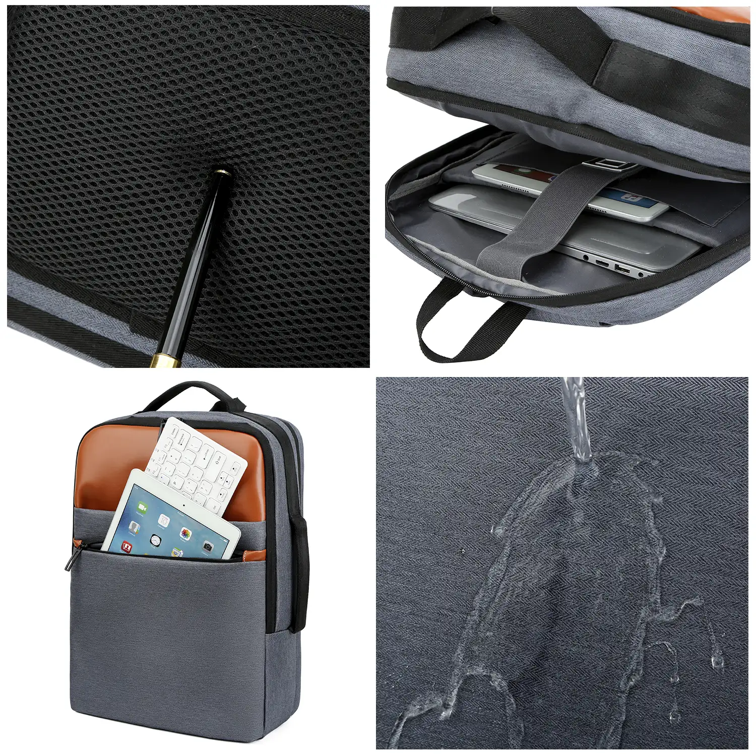 Mochila multi compartimento porta Laptop 15,6