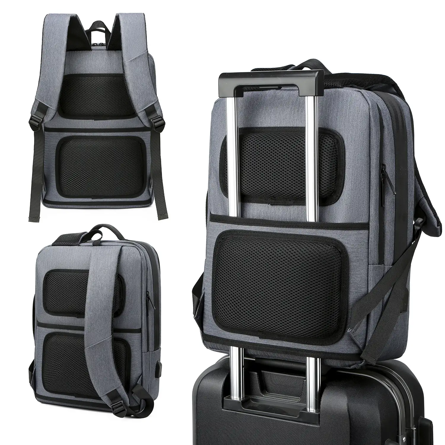 Mochila multi compartimento porta Laptop 15,6