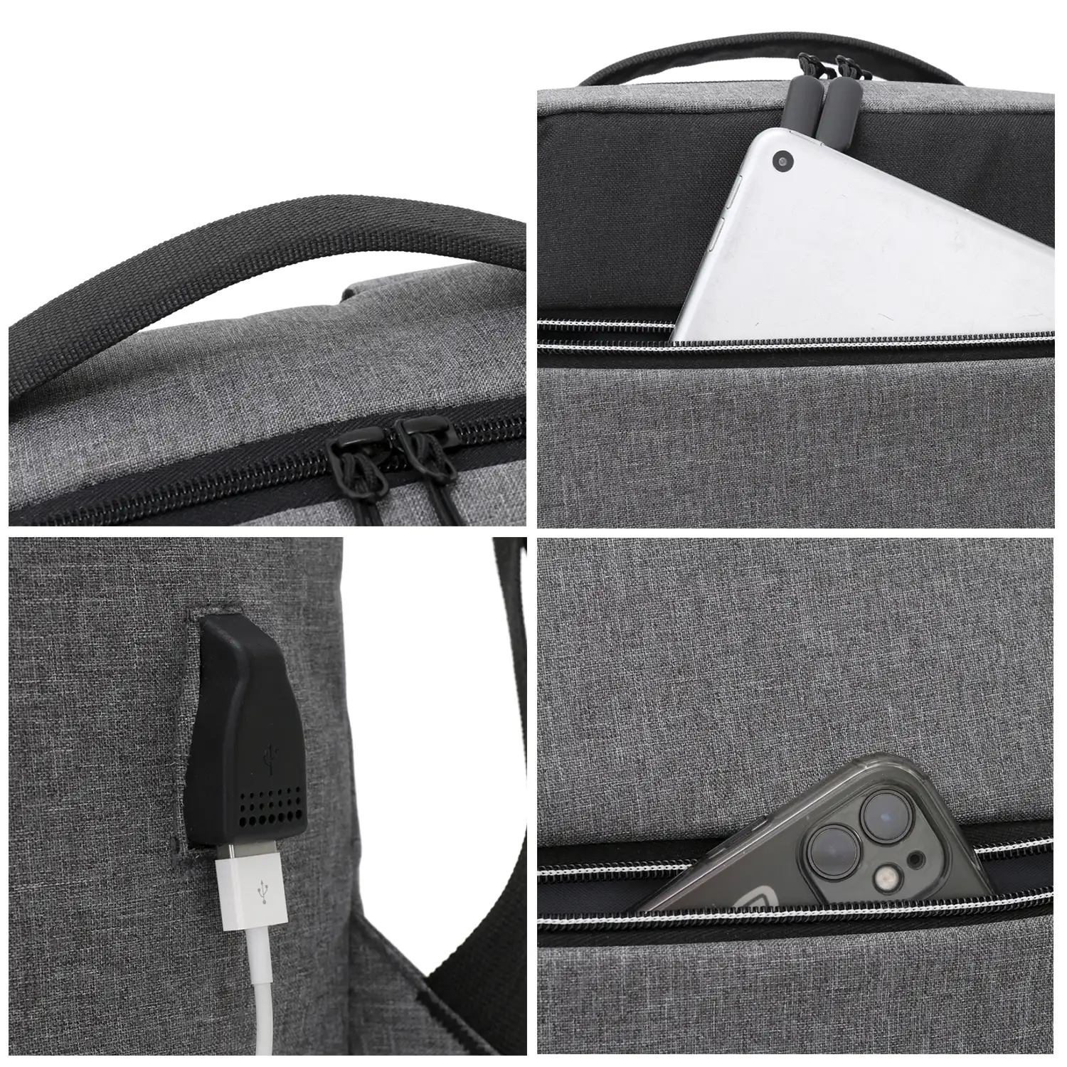 Mochila multi compartimento, porta Laptop 15,6