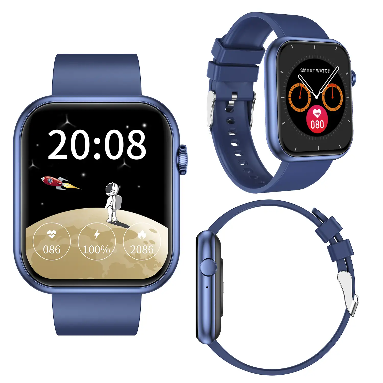 Smartwatch QX7 Pro. Llamadas Bluetooth, más de 100 modos deportivos. Monitor cardiaco, O2, glucosa y de tensión.