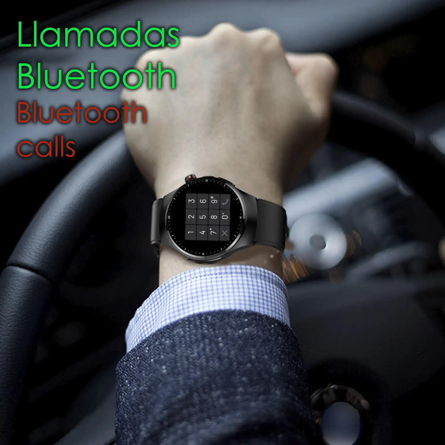 Smartwatch TK25. ECG , glucosa en sangre, ácido úrico y lípidos, IMC grasa corporal, temperatura, O2 y tensión.