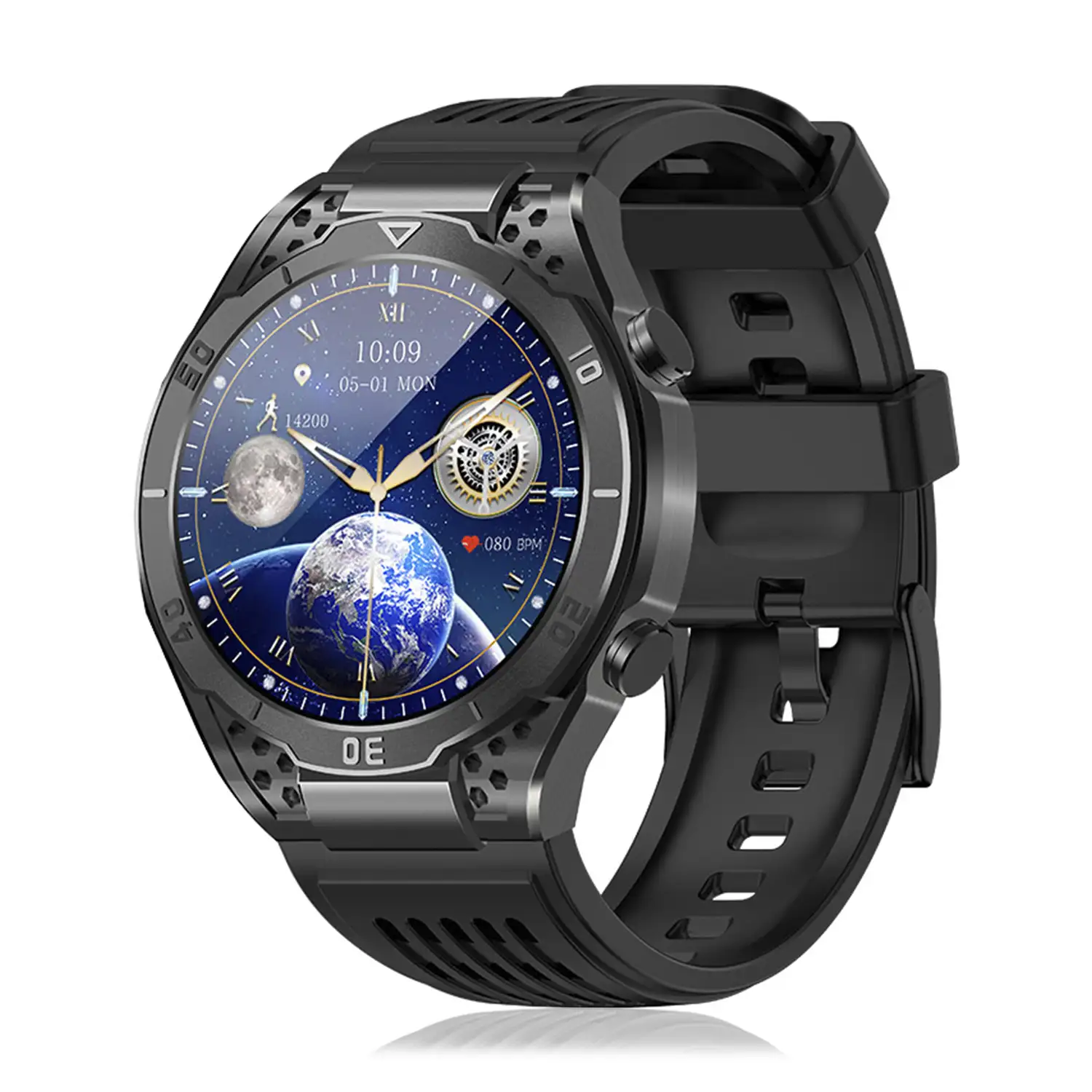 Smartwatch JA01. Monitor de ácido úrico y lípidos, control de glucosa en sangre, electrocardiograma ECG, composición corporal.