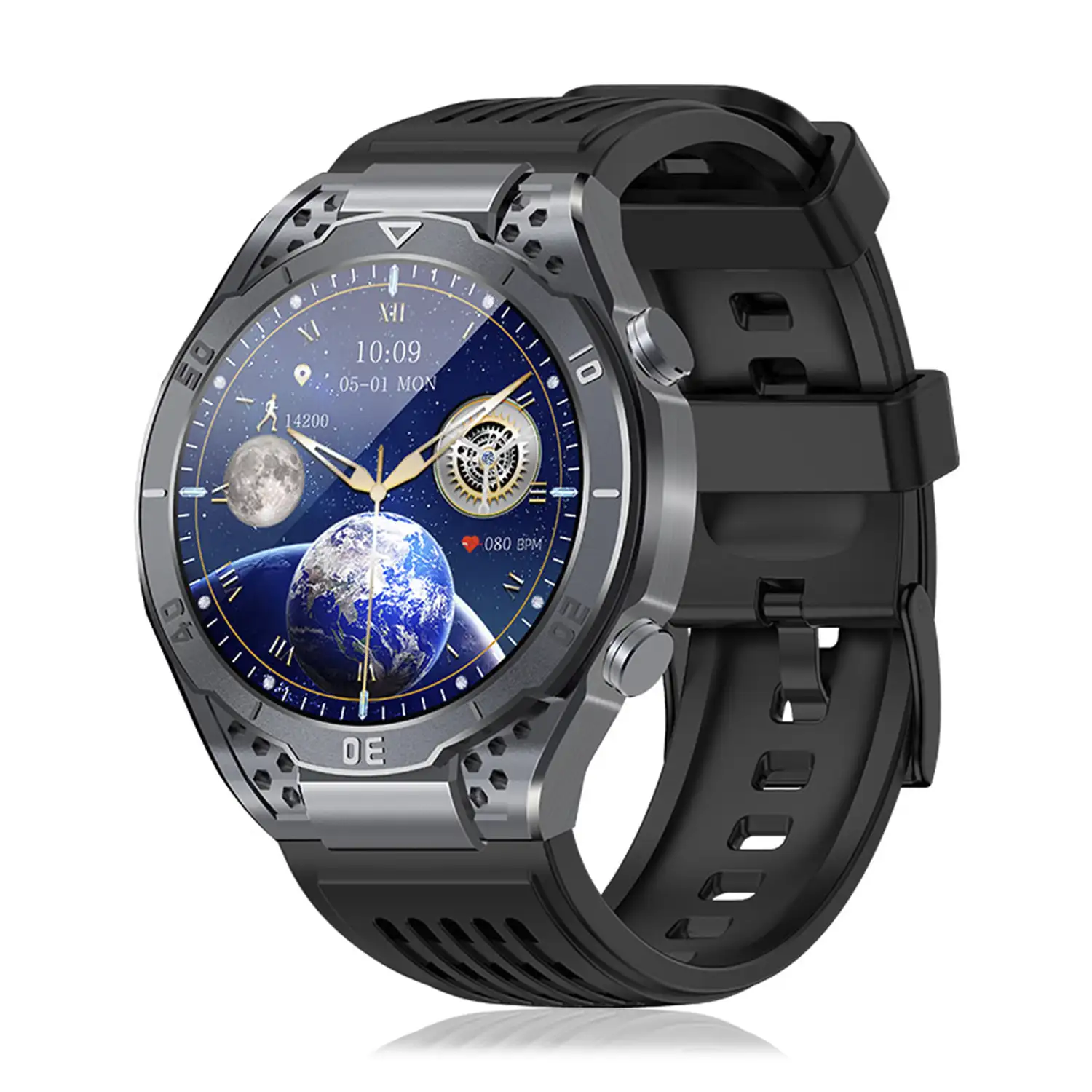 Smartwatch JA01. Monitor de ácido úrico y lípidos, control de glucosa en sangre, electrocardiograma ECG, composición corporal.