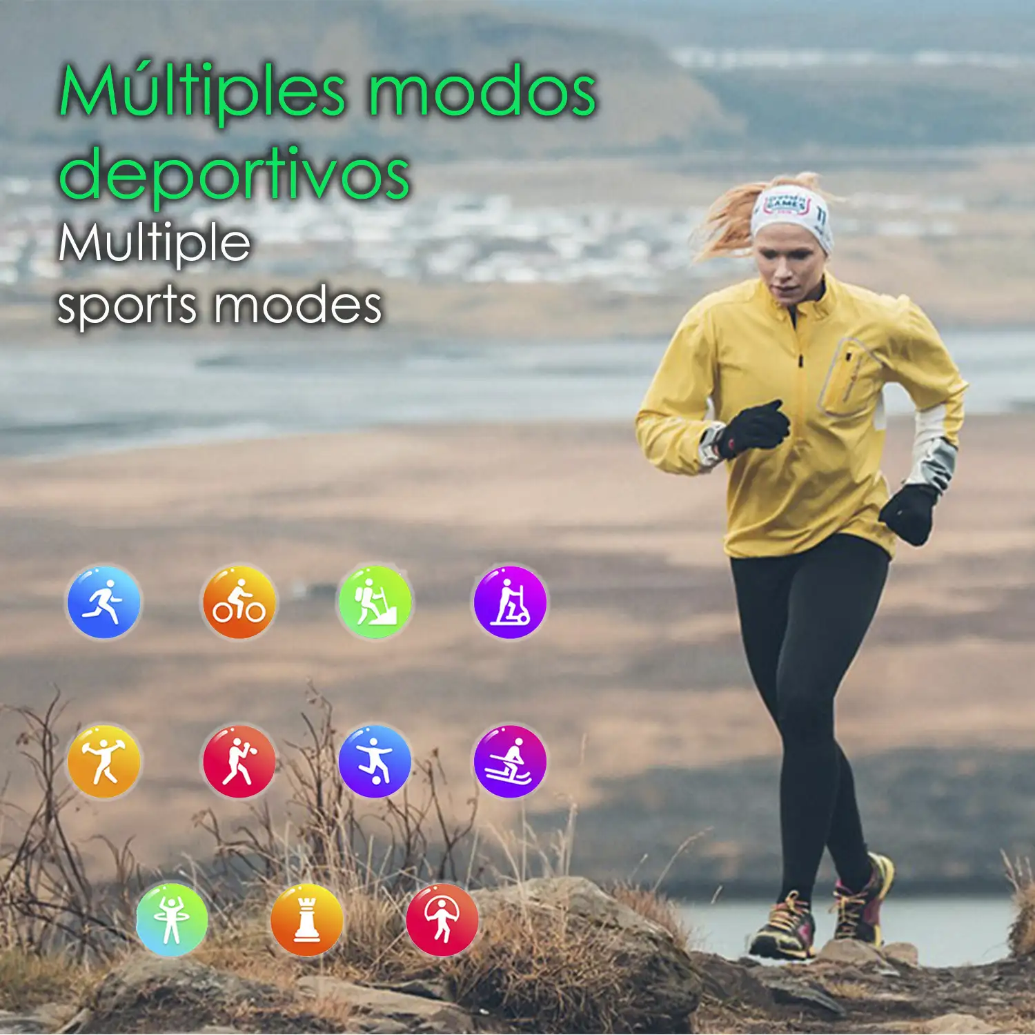 Smartwatch JA01. Monitor de ácido úrico y lípidos, control de glucosa en sangre, electrocardiograma ECG, composición corporal.