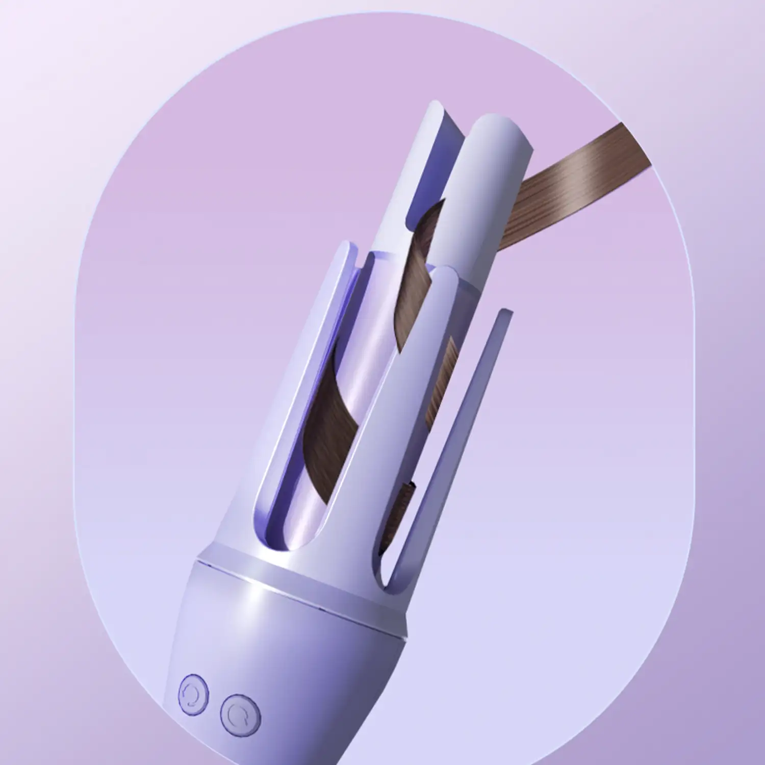 Rizador de pelo. 9 intensidades. Funcionamiento sencillo. Compacto y portátil.