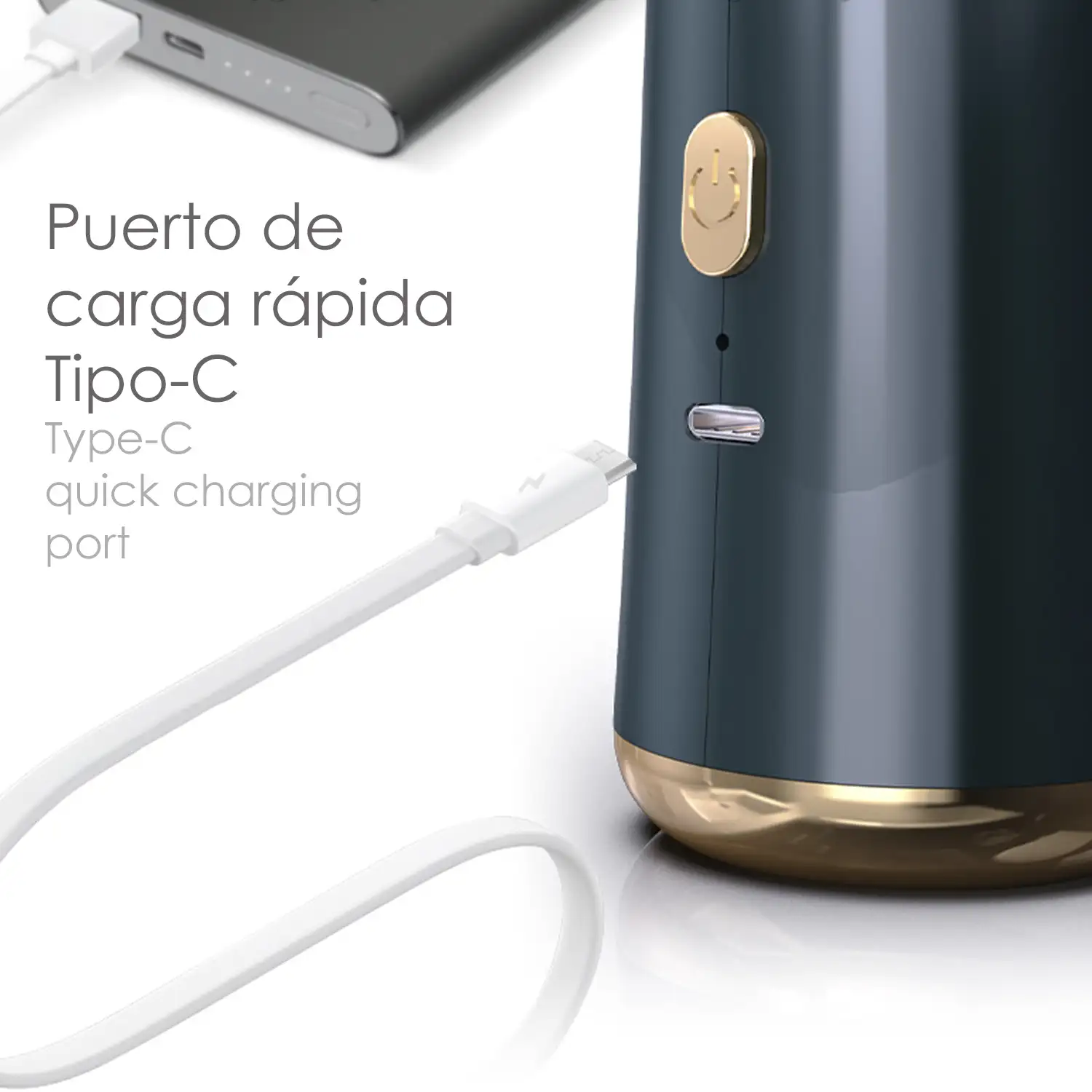 Dermo hidradator con inyección de oxígeno y tratamiento de luz roja 630nm.
