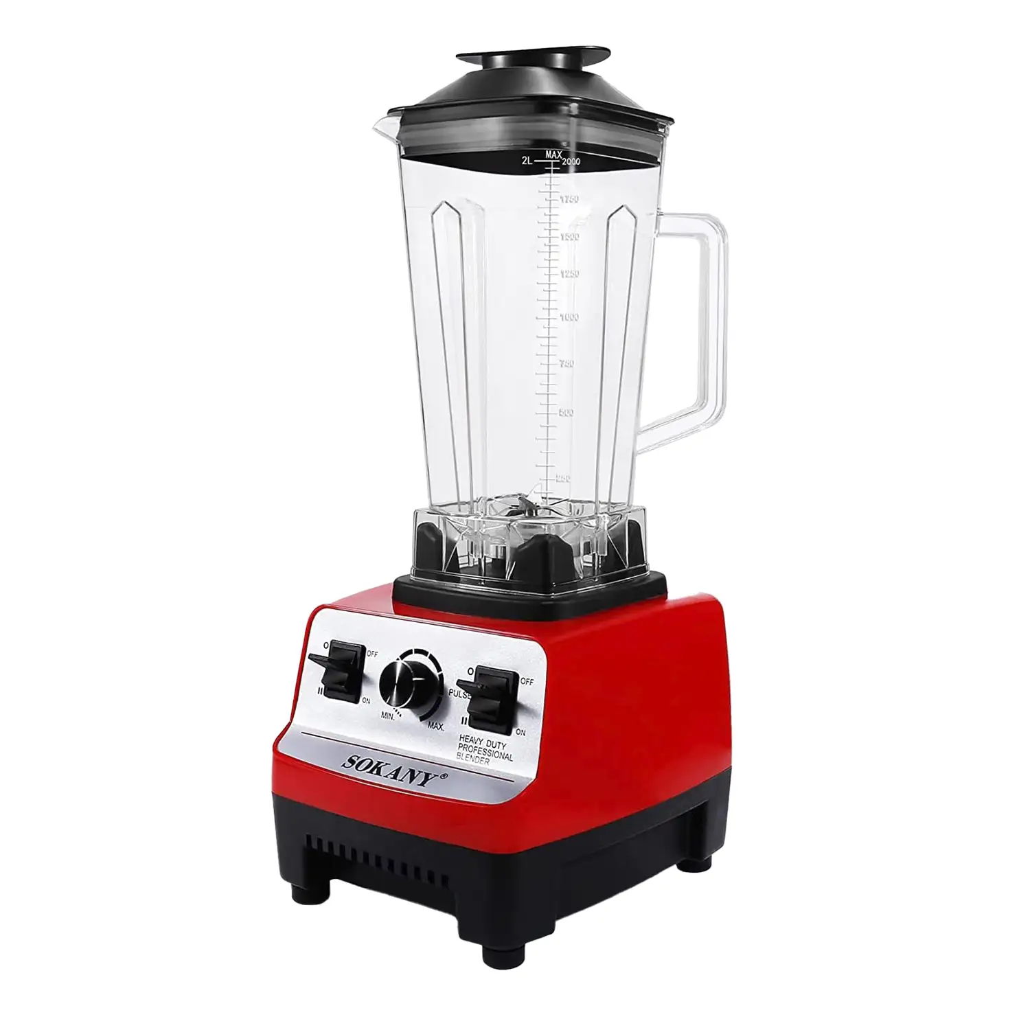 Robot multifunción batidora, picadora 4500w, Jarra 2.0L