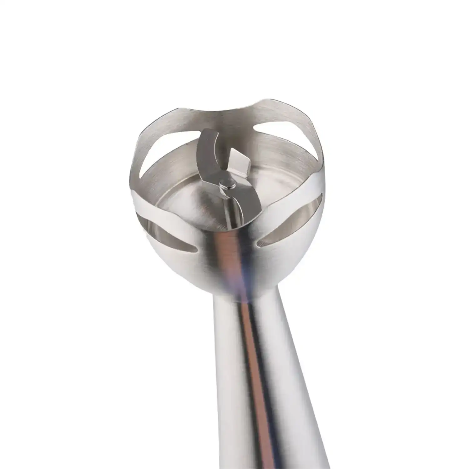 Batidora de mano de 700W con dos velocidades, diseño ergonómico, cuerpo y brazo de acero inoxidable. Brazo apto para lava vajillas.