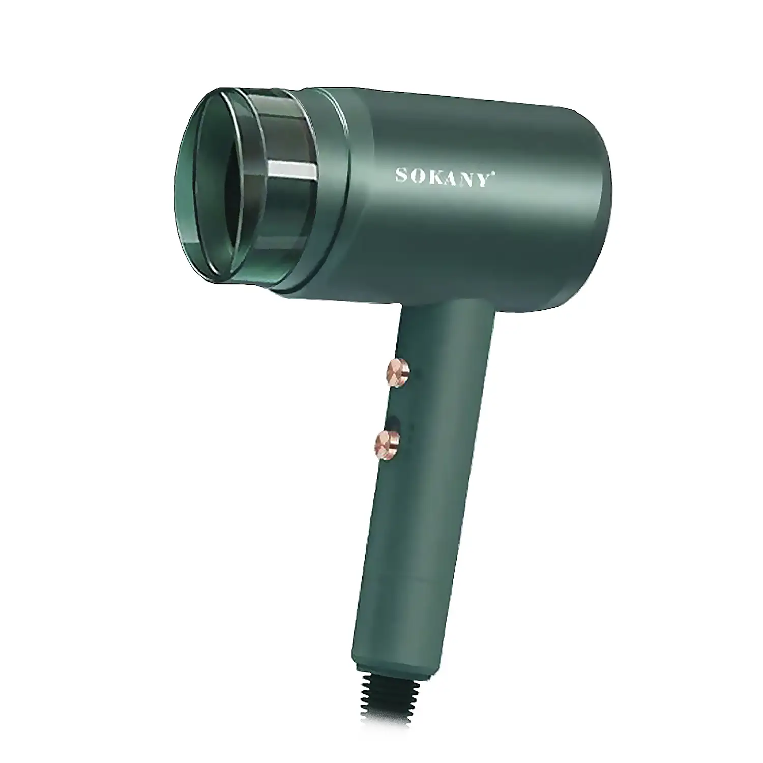 Secador de pelo profesional 1600w, 2 velocidad/temperatura. Iones negativos