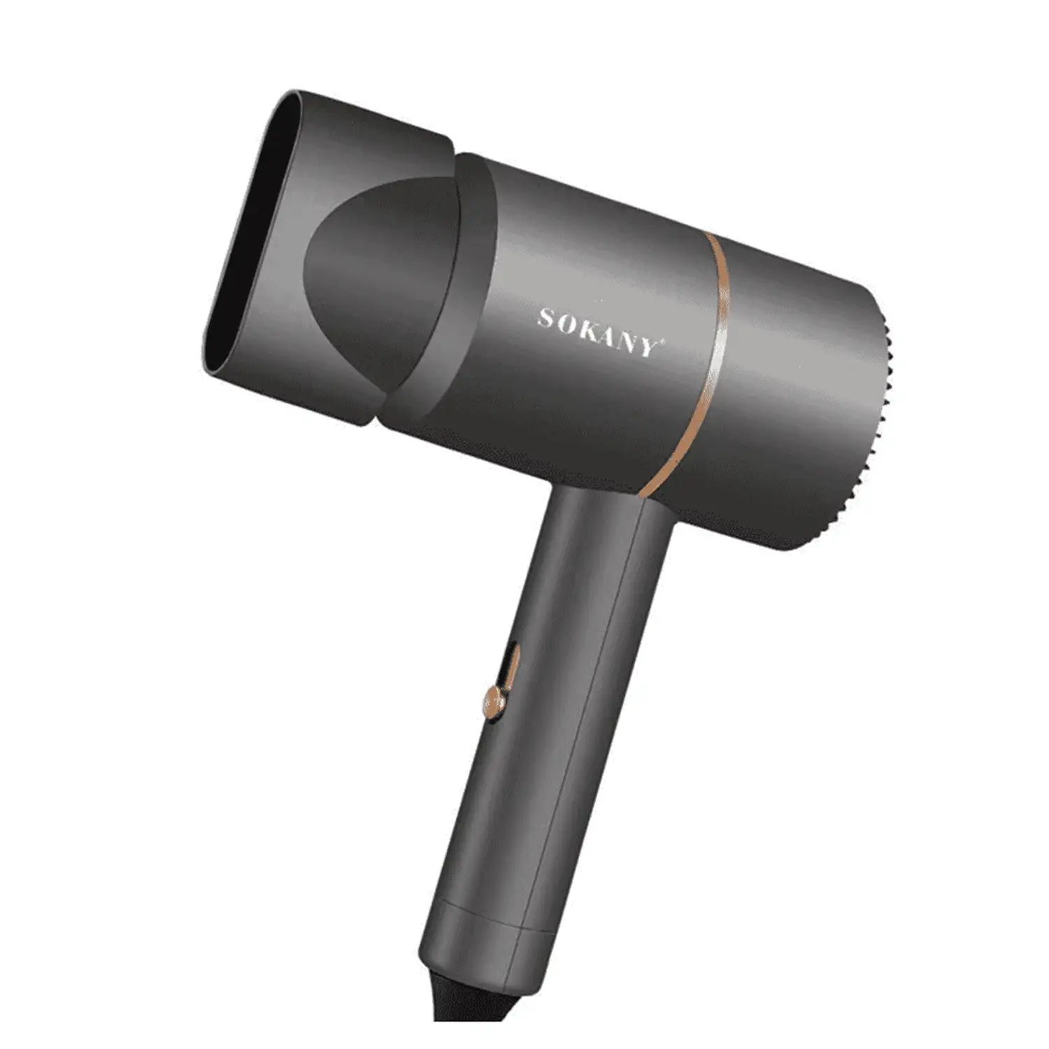 Secador de pelo profesional 1200w. Alta potencia, 2 velocidades y 2 temperaturas calor, con concentrador.