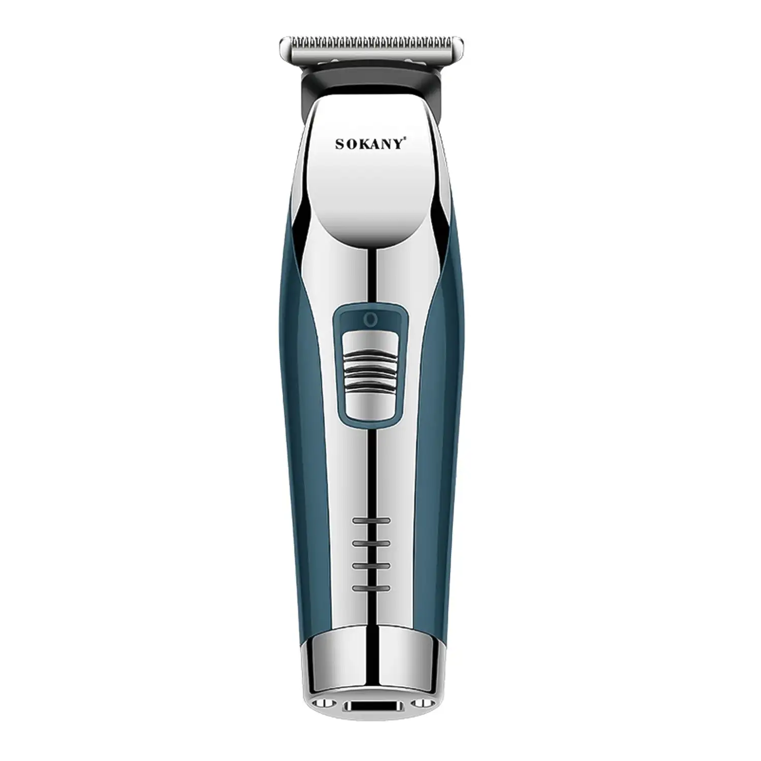 Recortador de pelo y barba recargable. Diseño ergonómico.