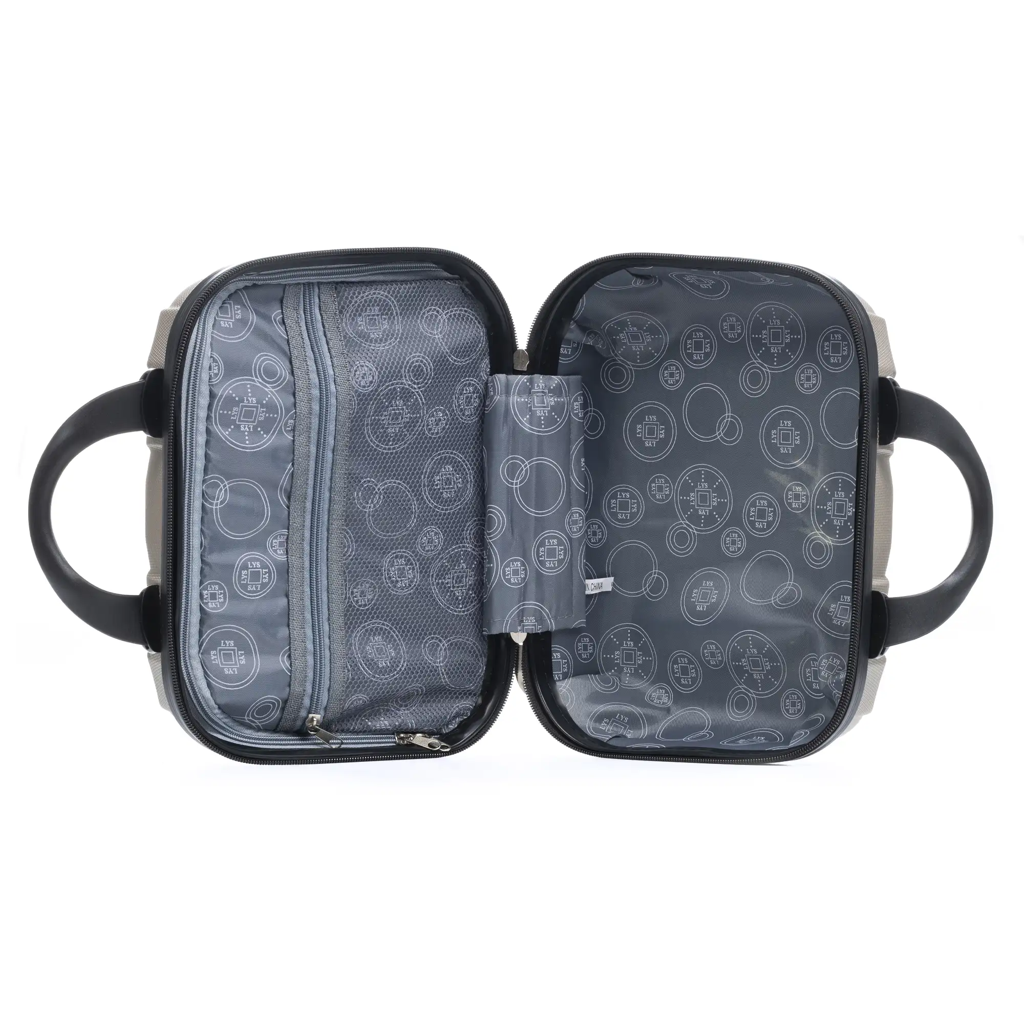 Neceser rígido ultraligero de ABS. Adaptable a trolley.