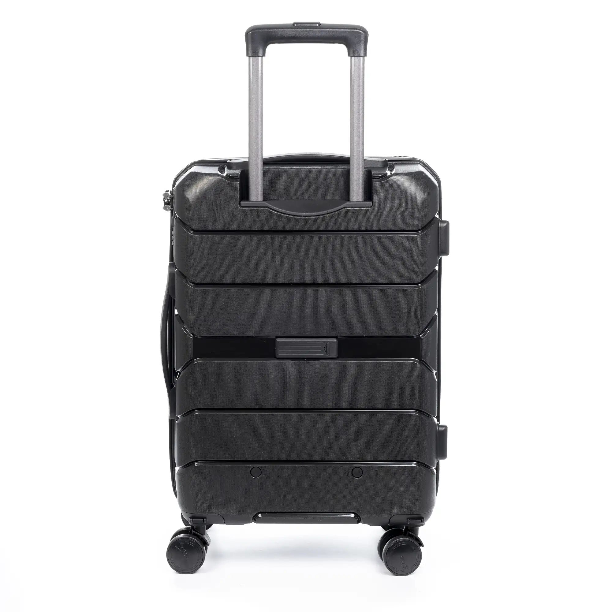 Juego de 2 maletas Trolley, en material ligero PP resistente a la rotura. Cerradura TSA numérica, 4 ruedas dobles giratorias 360°, extraíbles.