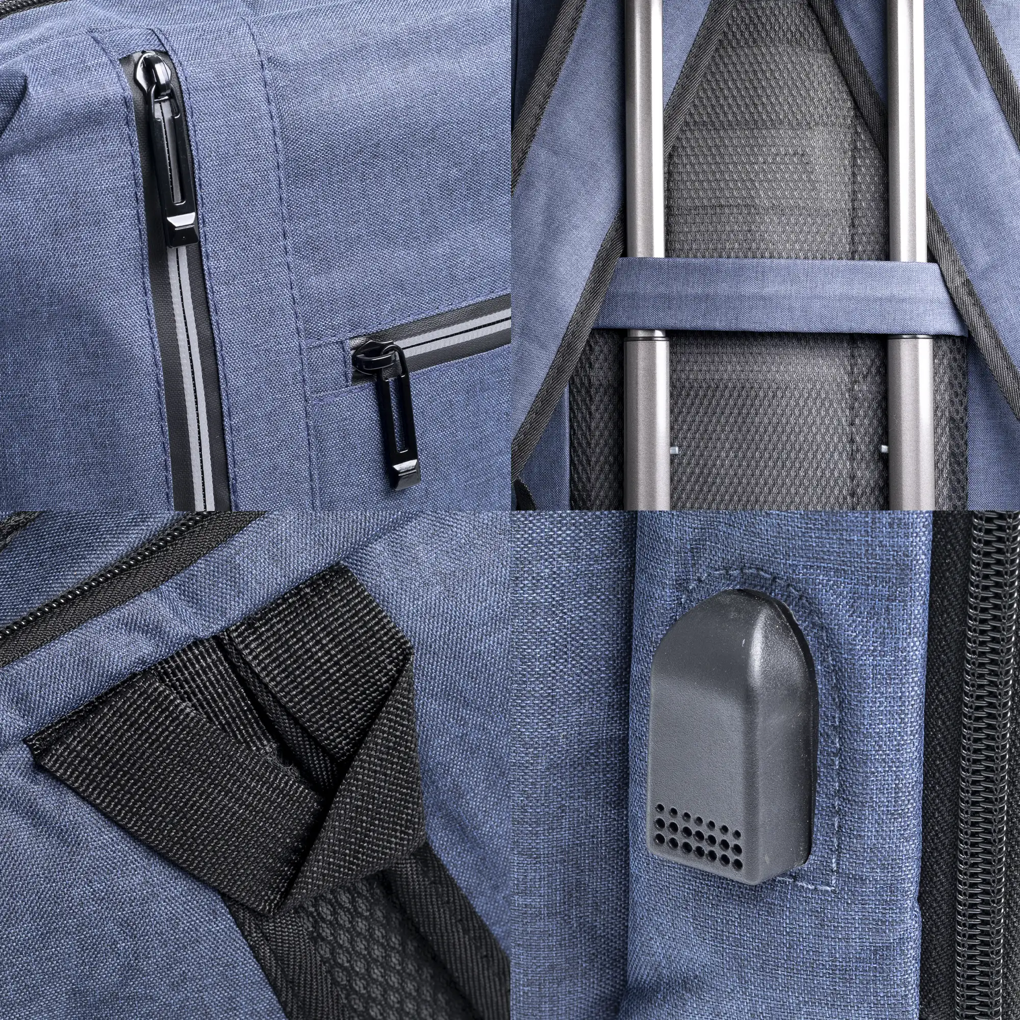 Mochila cabina multi compartimento, porta Laptop 17