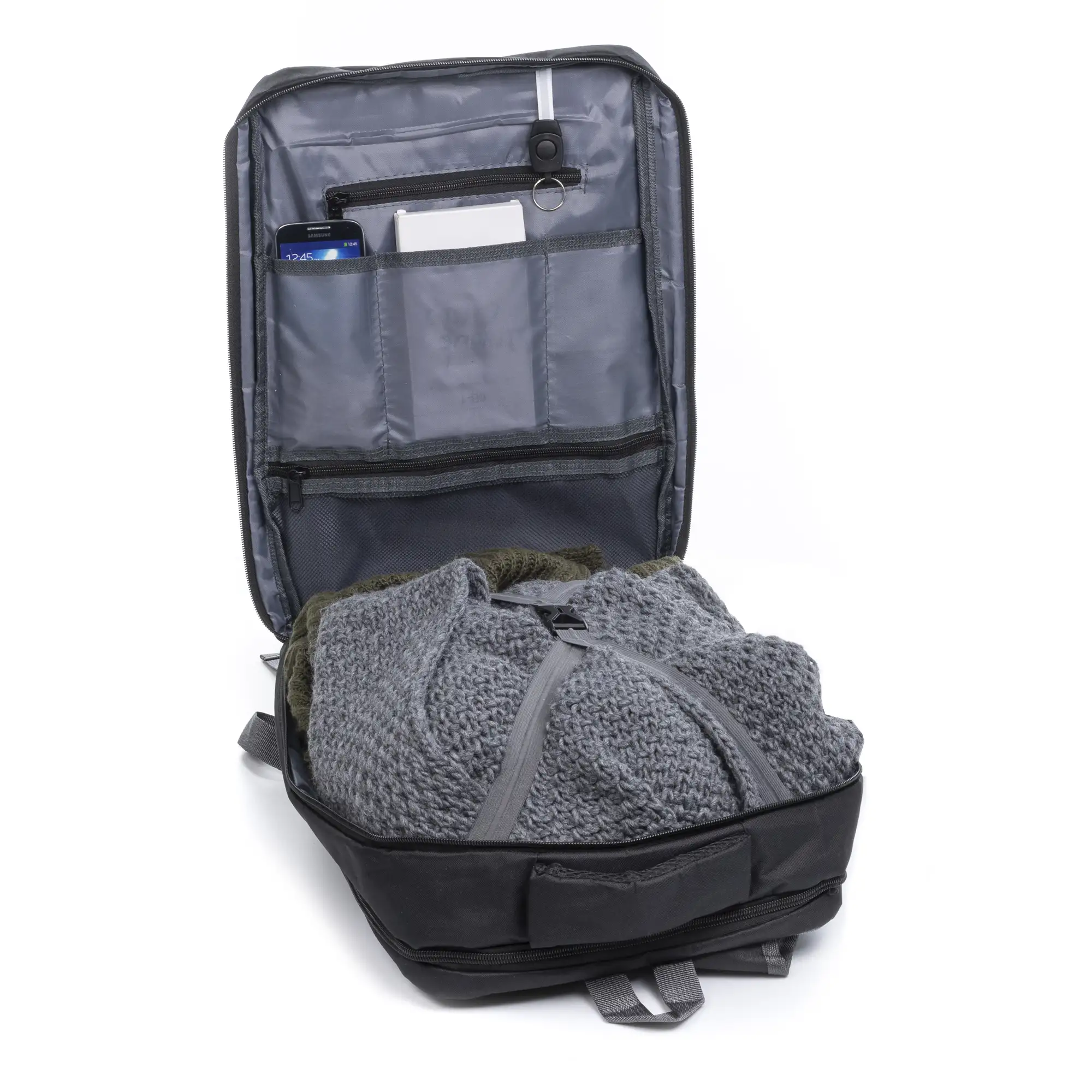 Mochila cabina multi compartimento, porta Laptop 17