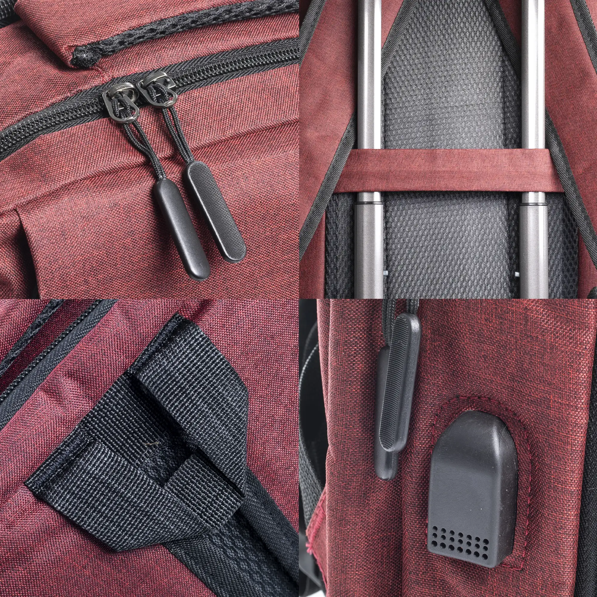 Mochila cabina multi compartimento, porta Laptop 17