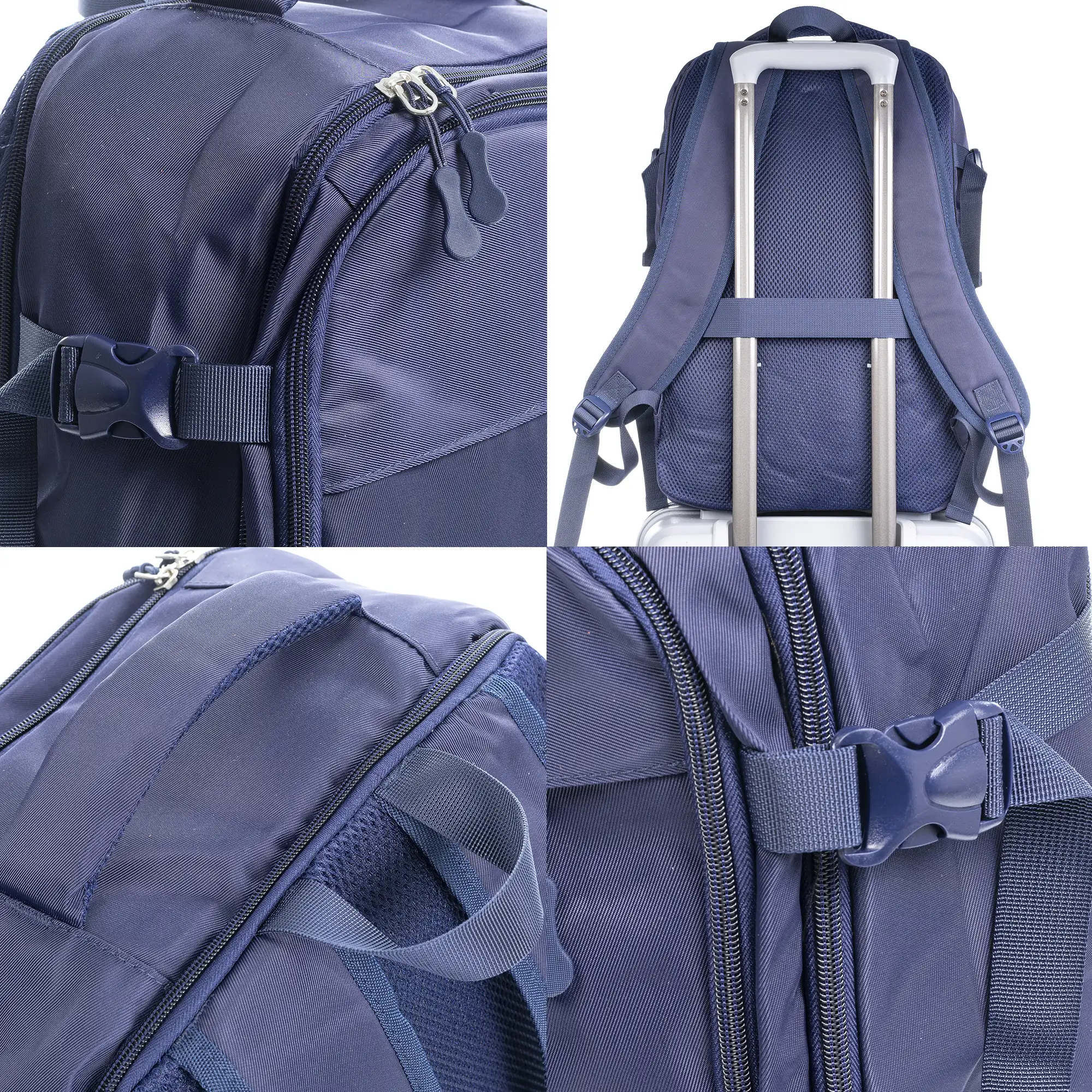 Mochila cabina multi compartimento, porta Laptop 17