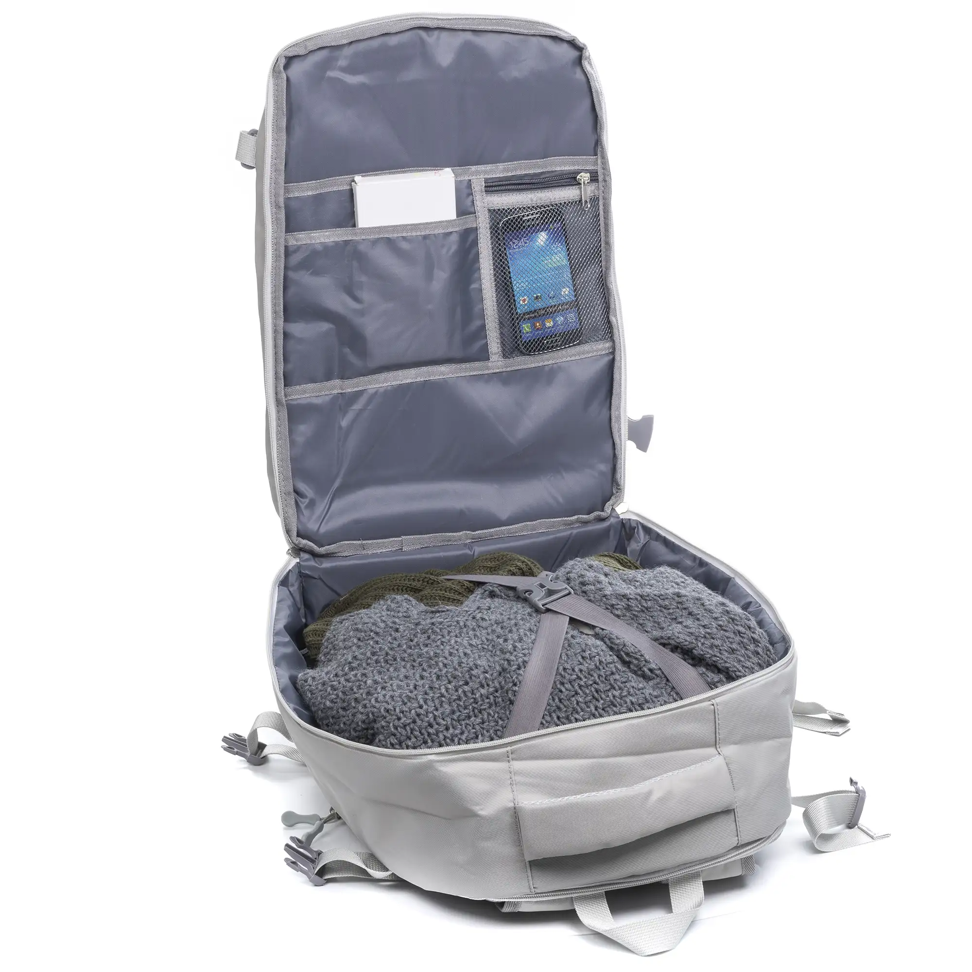 Mochila cabina multi compartimento, porta Laptop 17