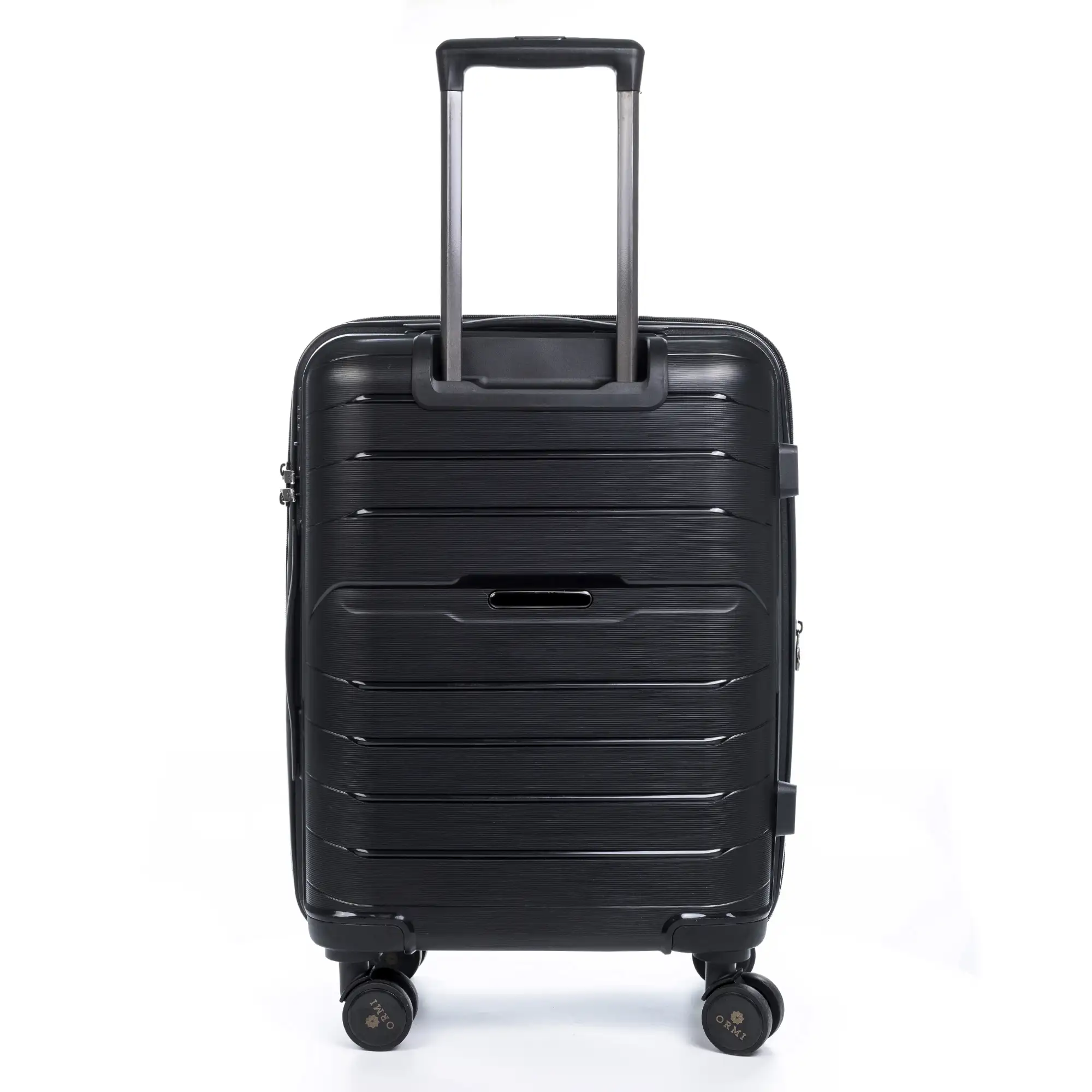 Juego de 3 maletas Trolley extensibles, en material ligero PP resistente a la rotura. Cerradura TSA numérica, 4 ruedas dobles giratorias 360°.