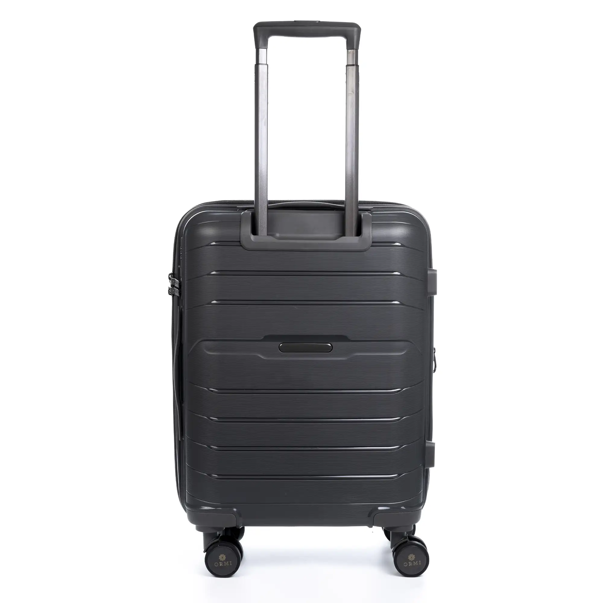 Juego de 3 maletas Trolley extensibles, en material ligero PP resistente a la rotura. Cerradura TSA numérica, 4 ruedas dobles giratorias 360°.