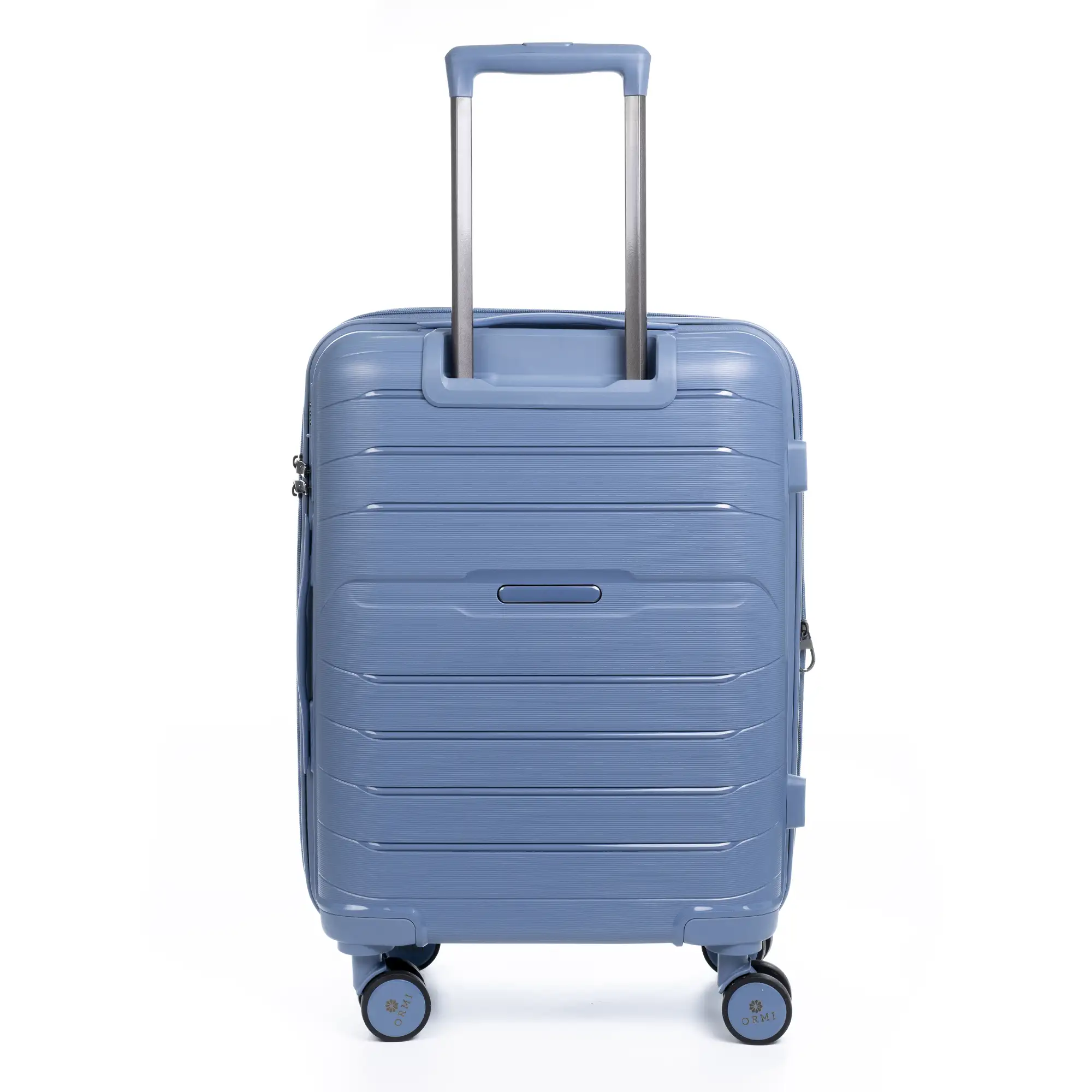 Juego de 3 maletas Trolley extensibles, en material ligero PP resistente a la rotura. Cerradura TSA numérica, 4 ruedas dobles giratorias 360°.