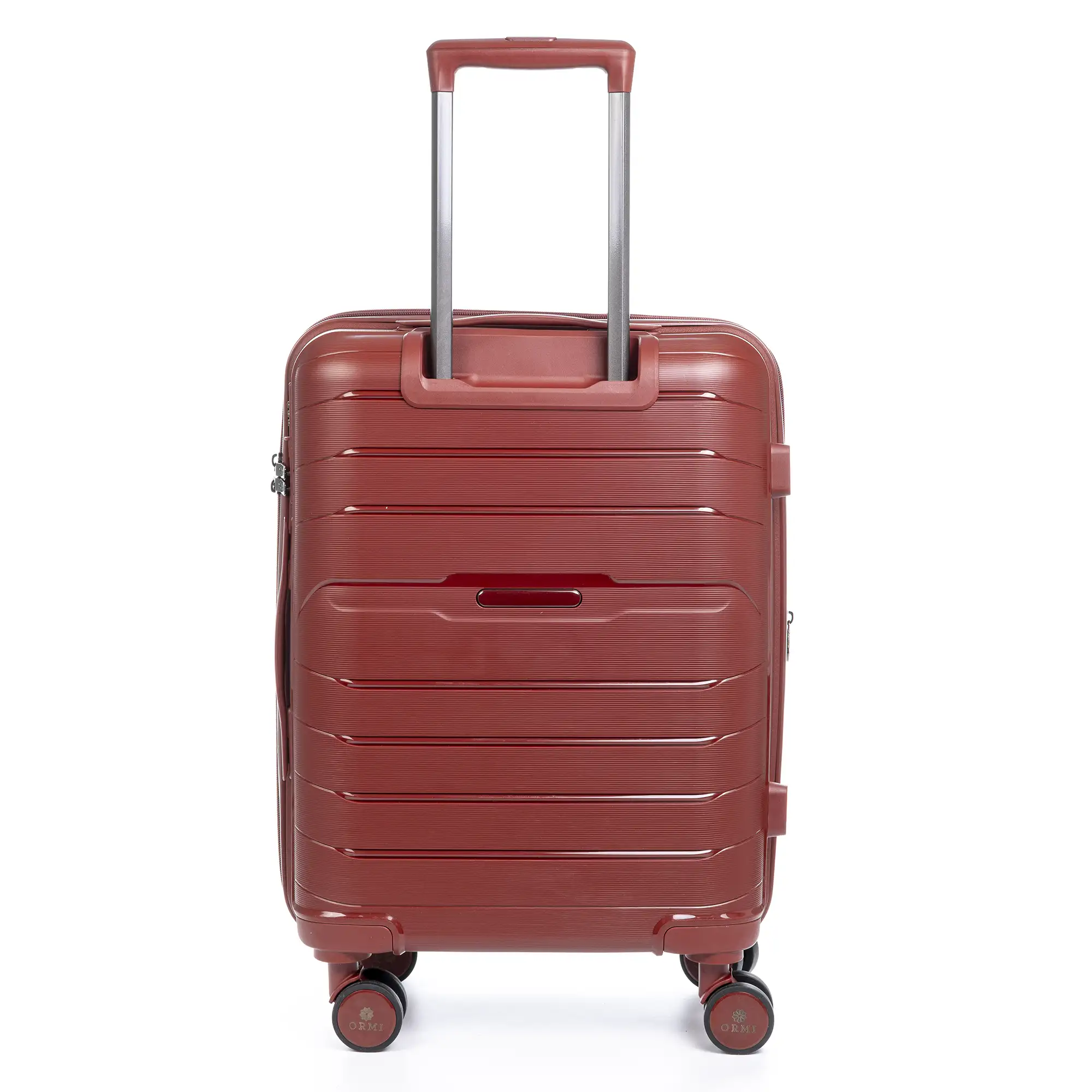 Juego de 3 maletas Trolley extensibles, en material ligero PP resistente a la rotura. Cerradura TSA numérica, 4 ruedas dobles giratorias 360°.