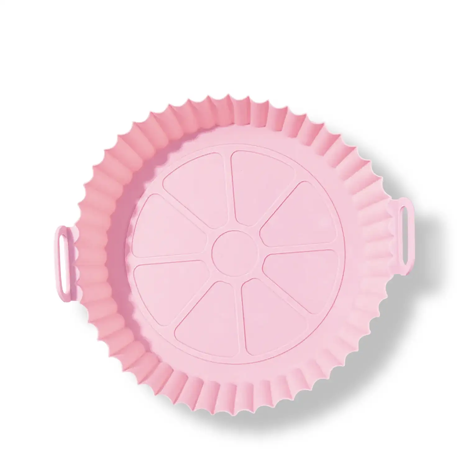 Molde silicona con asas especial freidora de aire. 24x19x6 cms. Grado alimentario.