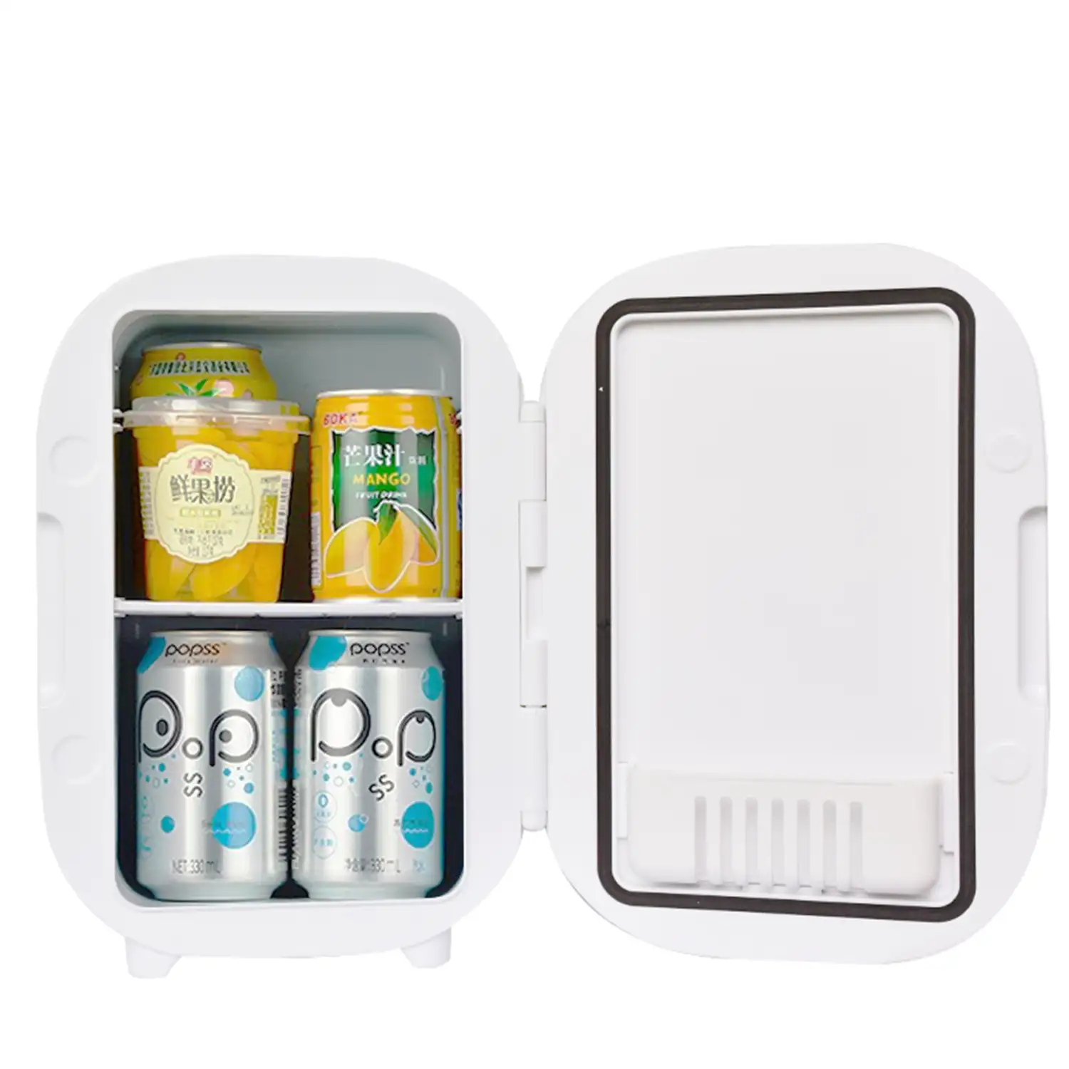 Refrigerador de belleza, mini nevera para maquillaje portátil de 8 litros. Modo frío o calor (2-65° C)