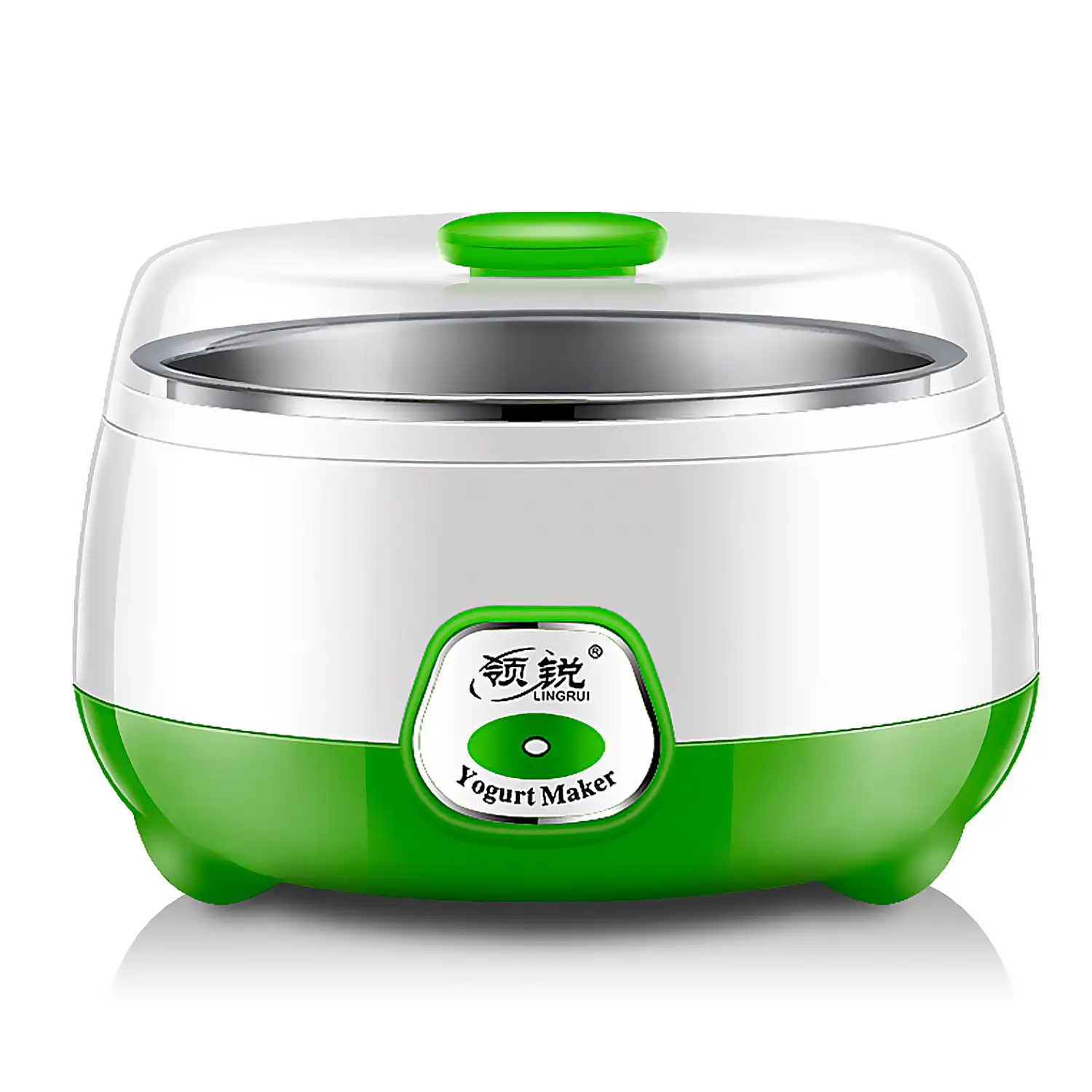 Yogurtera eléctrica control de temperatura constante, contenedor de acero inox. libre BPA grado alimentario