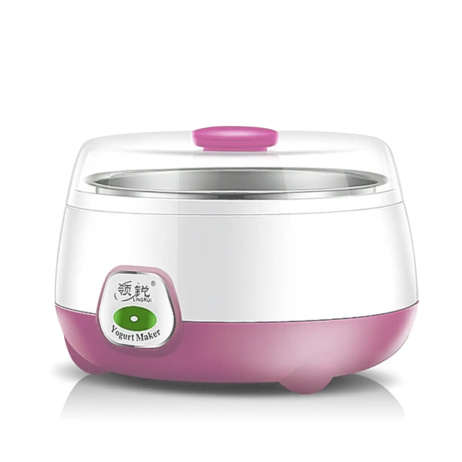 Yogurtera eléctrica control de temperatura constante, contenedor de acero inox. libre BPA grado alimentario
