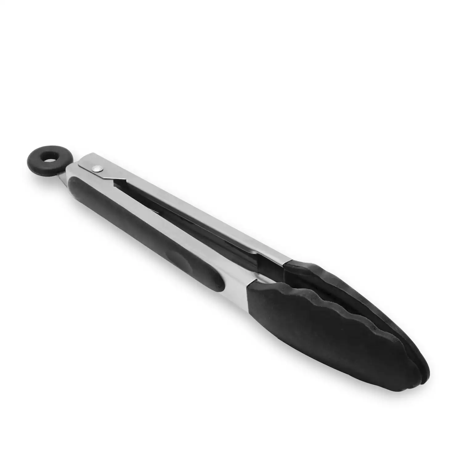 Pinzas Comida de Acero Inoxidable y Punta de Silicona de Grado Alimenticio sin BPA 23 cm. (9 pulgadas)