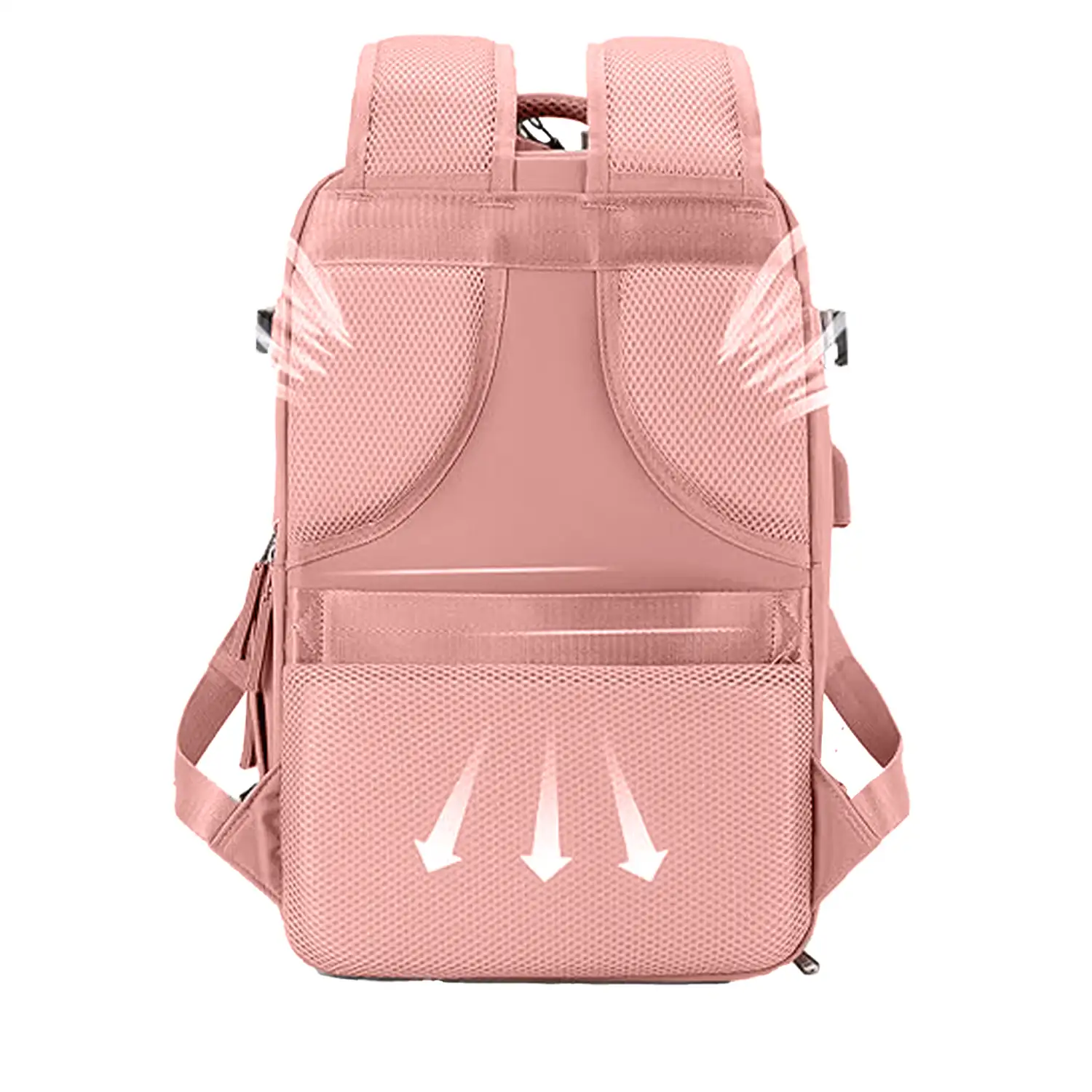 Mochila cabina viaje de gran capacidad con multicompartimento (calzado,ropa,portátil).