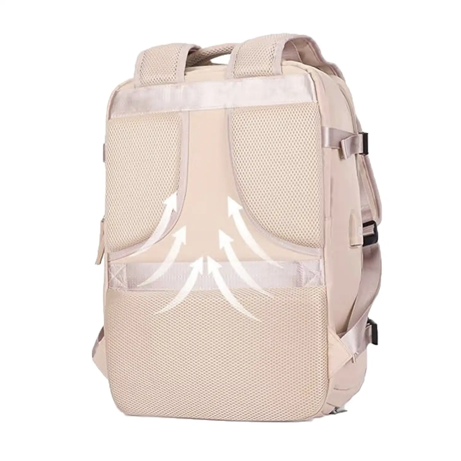 Mochila cabina viaje de gran capacidad con multicompartimento (calzado,ropa,portátil).