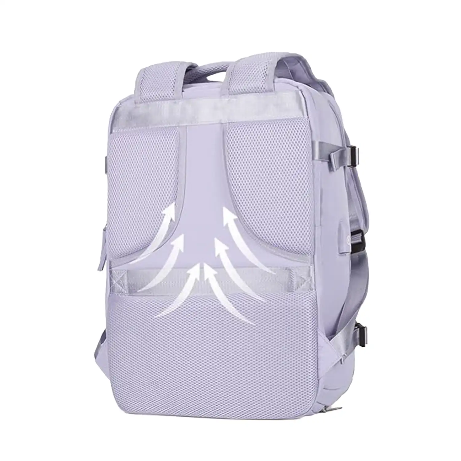 Mochila cabina viaje de gran capacidad con multicompartimento (calzado,ropa,portátil).