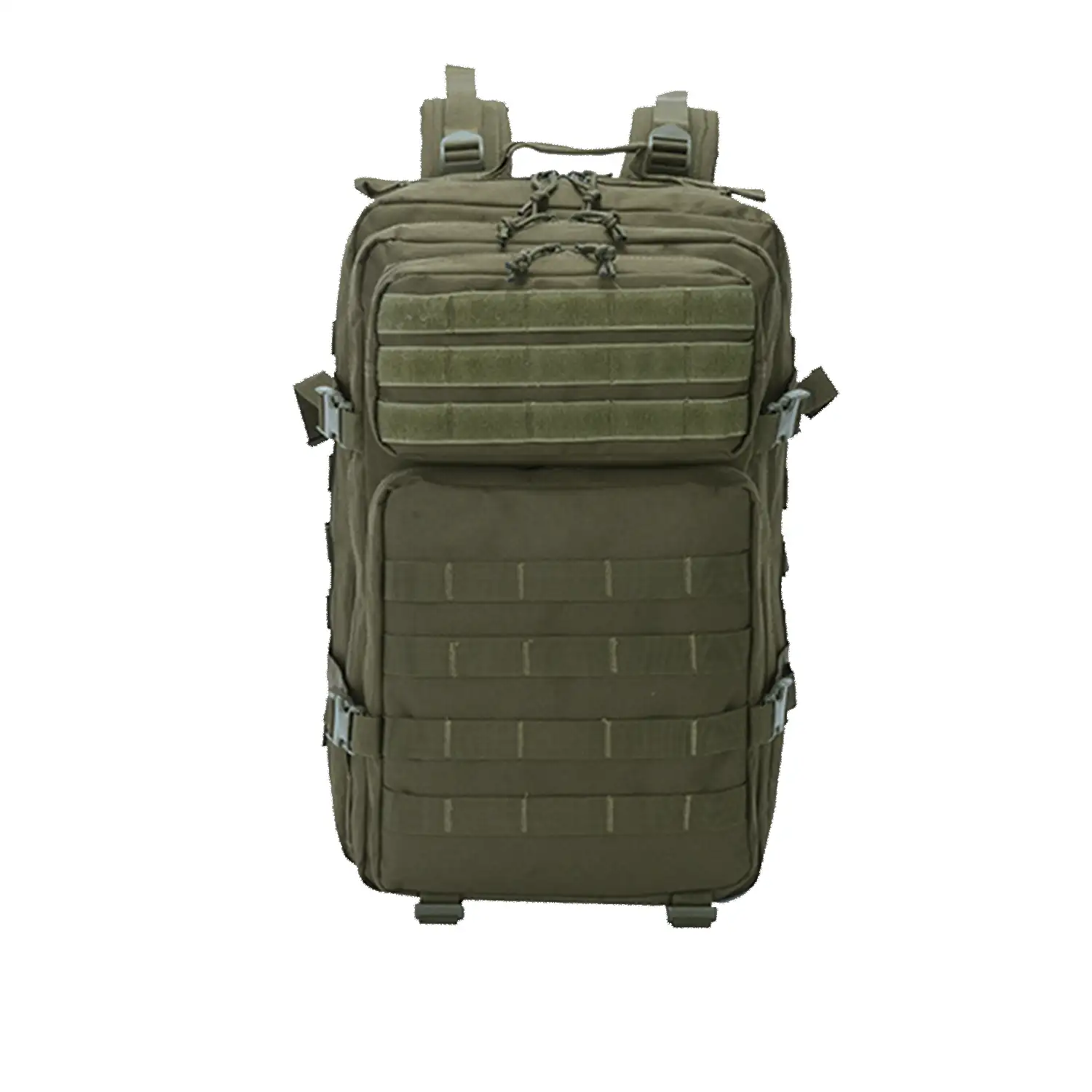Mochila táctica militar de 45 Litros con sistema Molle de gran capacidad e impermeable. Perfecta para emergencias, días de caza, senderismo y acampadas.