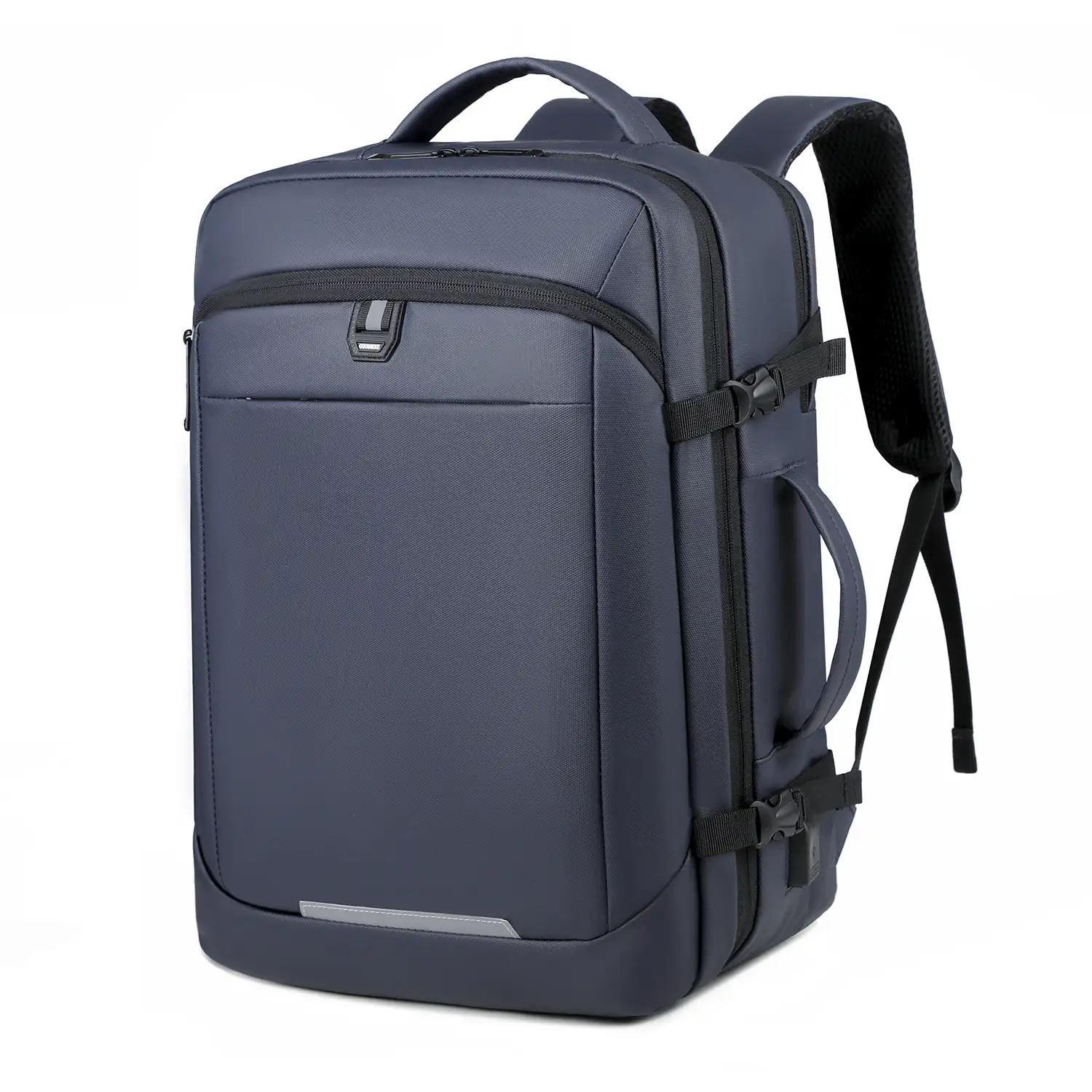 Mochila de cabina de viaje con gran capacidad y multicompartimento. Alta resistencia, impermeable y con conexión USB.