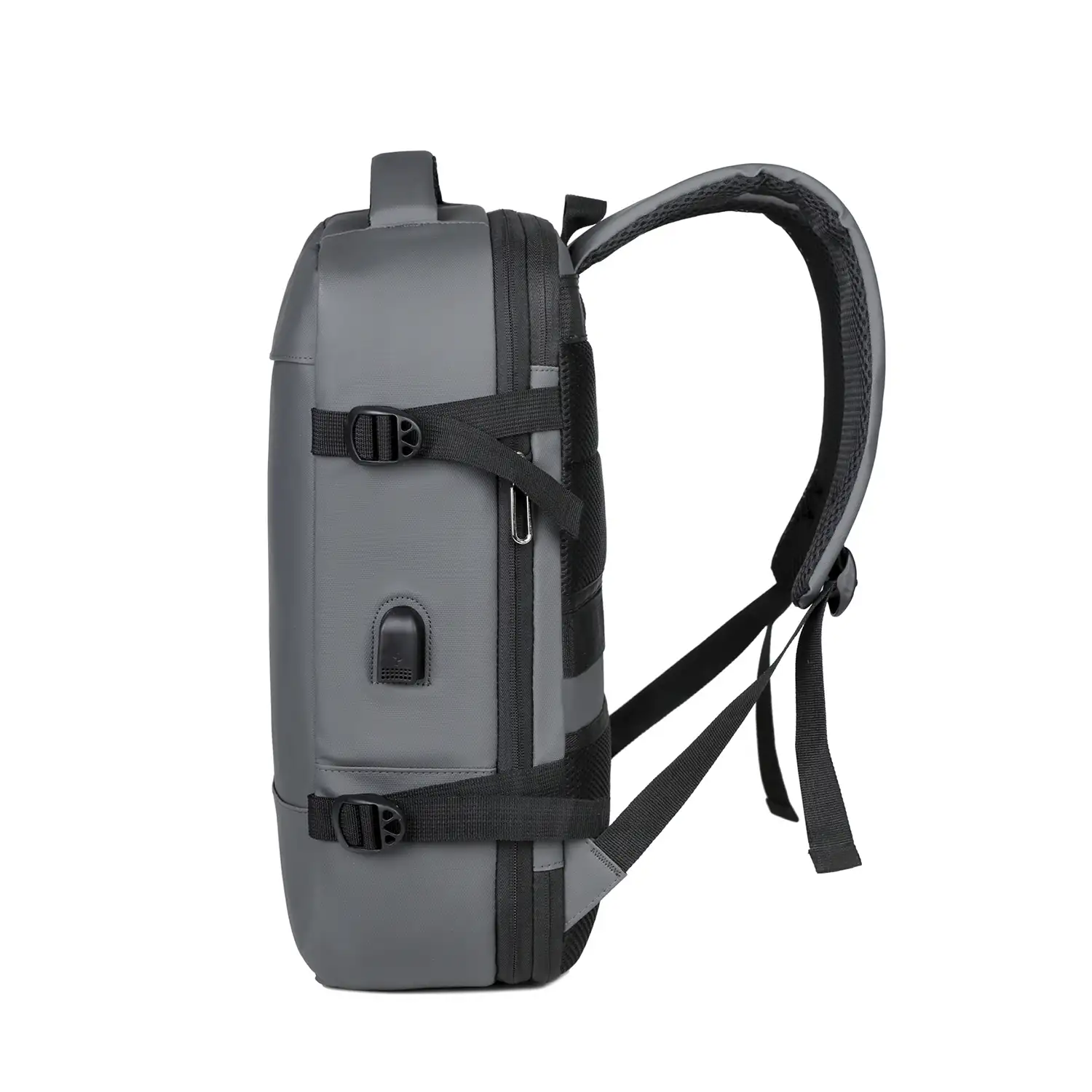 Mochila cabina viaje de gran capacidad con multicompartimento. Alta resistencia, impermeable y expandible.