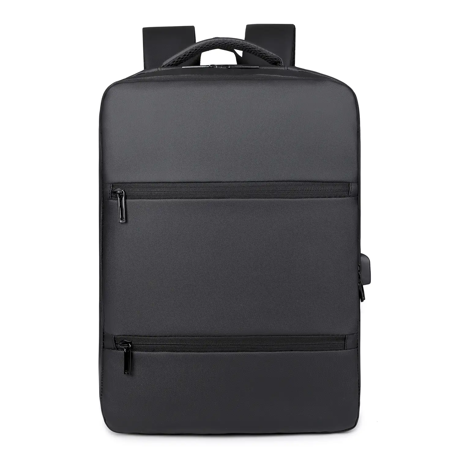 Mochila de viaje con gran resistencia, impermeable y con conexión USB. Acolchada y ventilada.