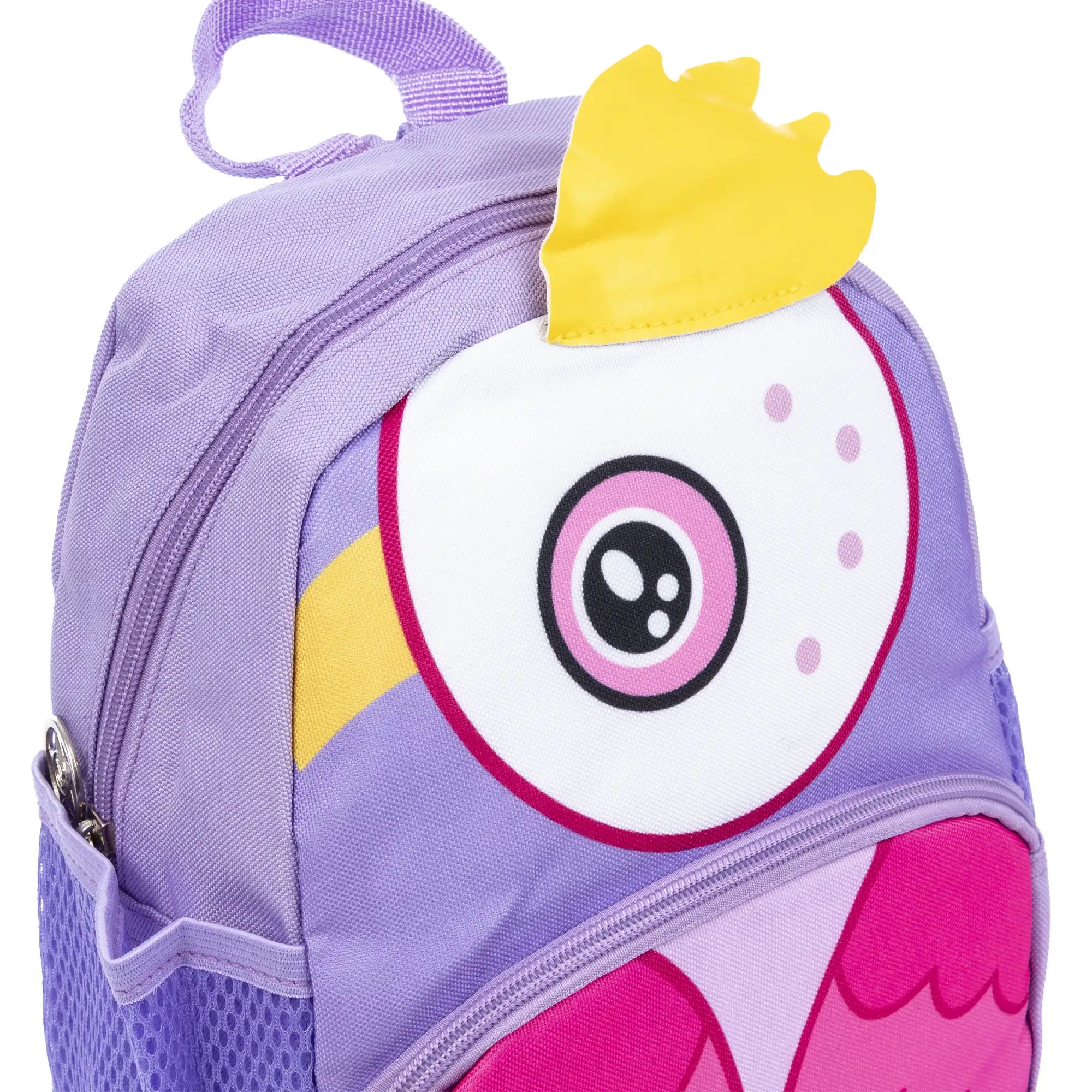 Mochila infantil con diseño de Pájaro. Con hombreras acolchadas, transpirables y ajustables.