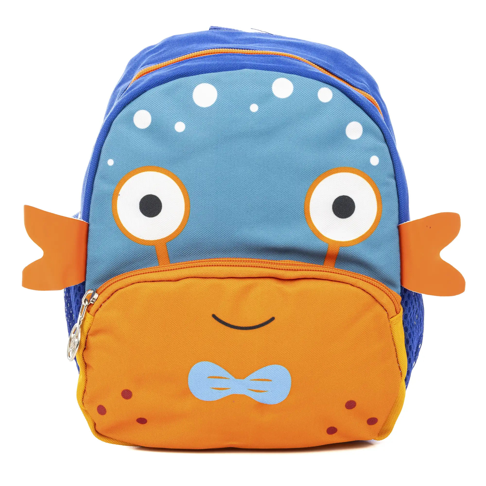 Mochila infantil con diseño de Cangrejo. Con hombreras acolchadas, transpirables y ajustables.