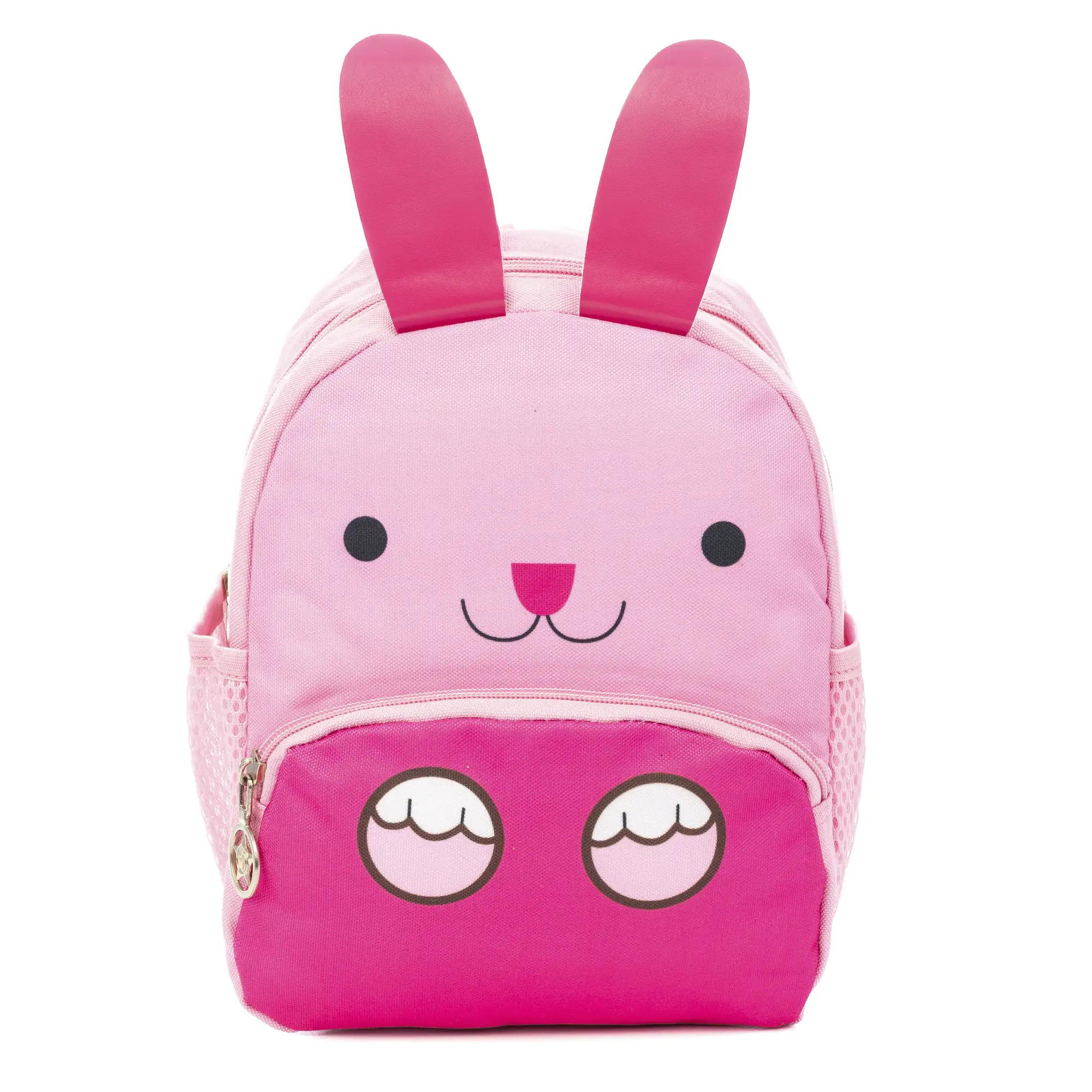 Mochila infantil con diseño de Conejo. Con hombreras acolchadas, transpirables y ajustables.